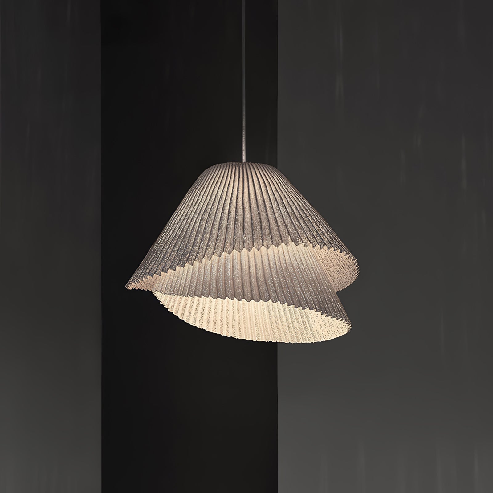 Harmonious Stainless Steel Mesh Pendant Lamp - Lumpaz