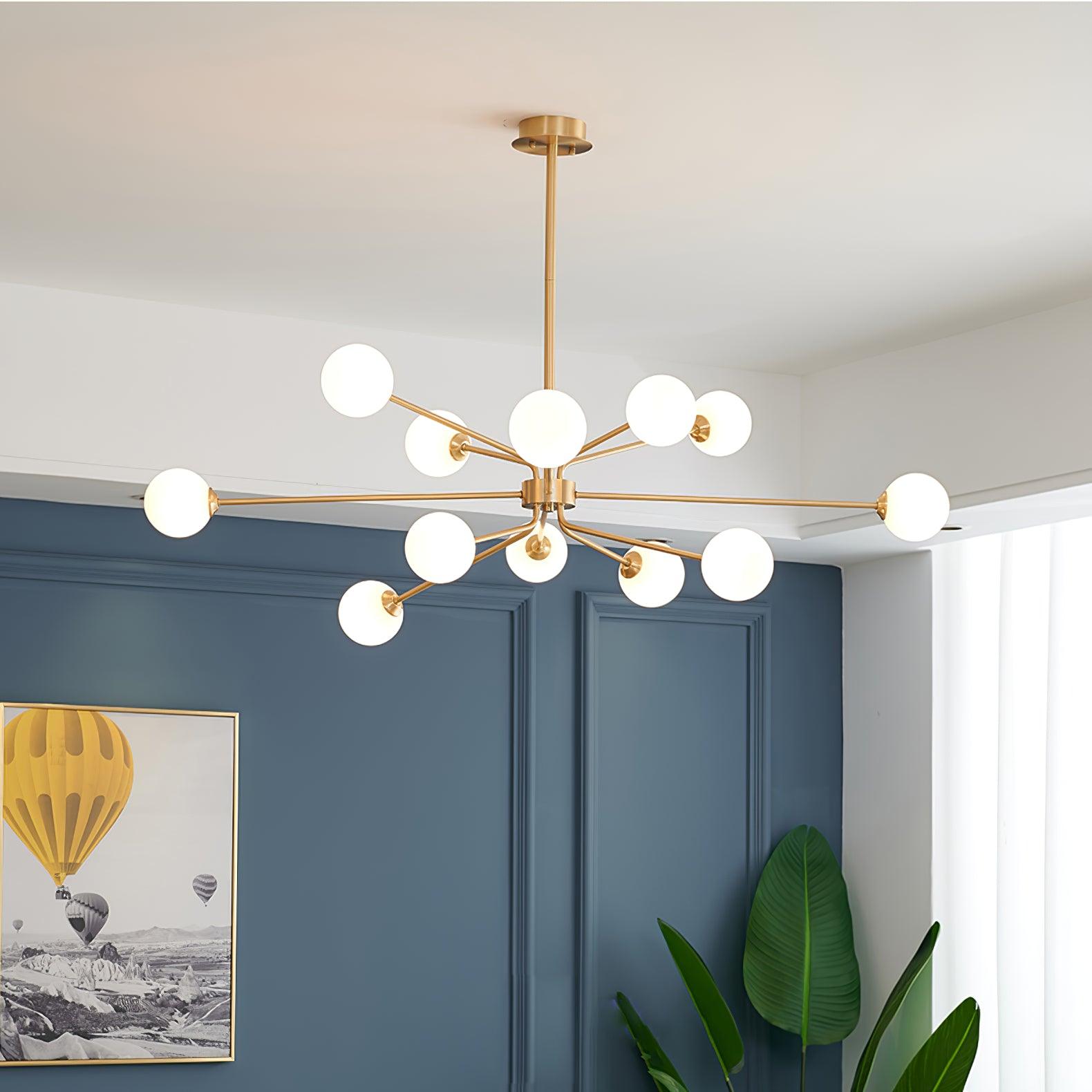 Solaire Arm Chandelier - Lumpaz