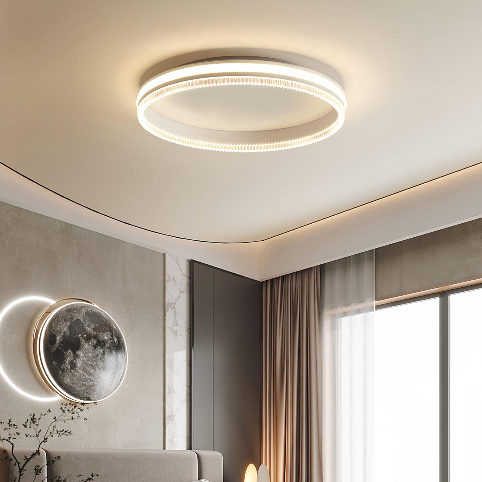 Simple Acrylic Ring Ceiling Light - Lumpaz
