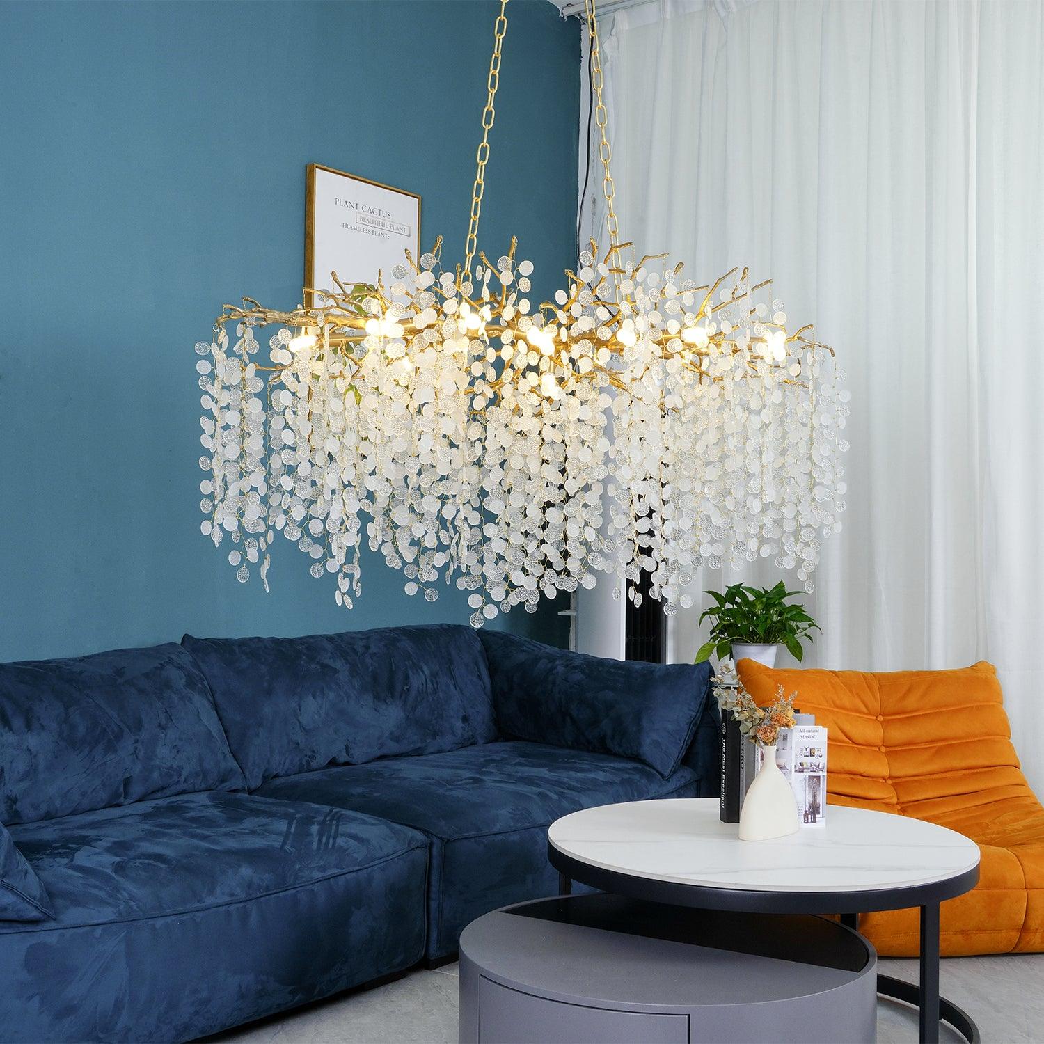 Shiro Noda Crystal Chandelier - Lumpaz