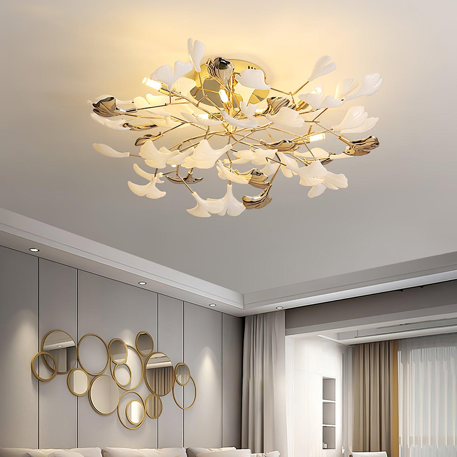Gingko Rotating Ceiling Lamp - Lumpaz