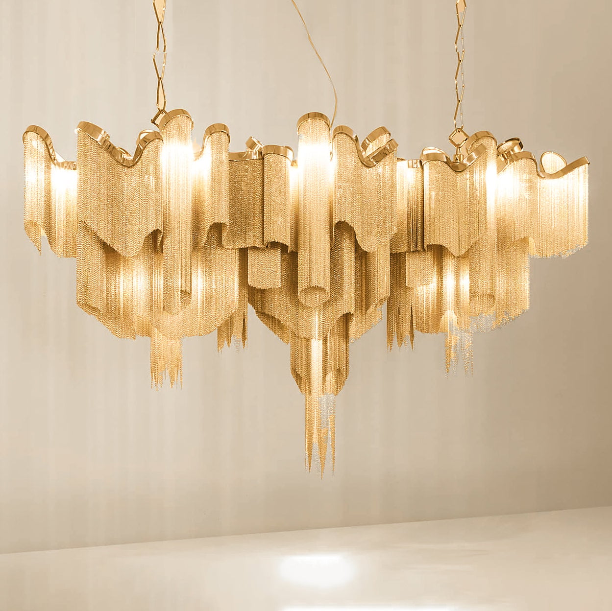 Stream Chain Chandelier - Lumpaz