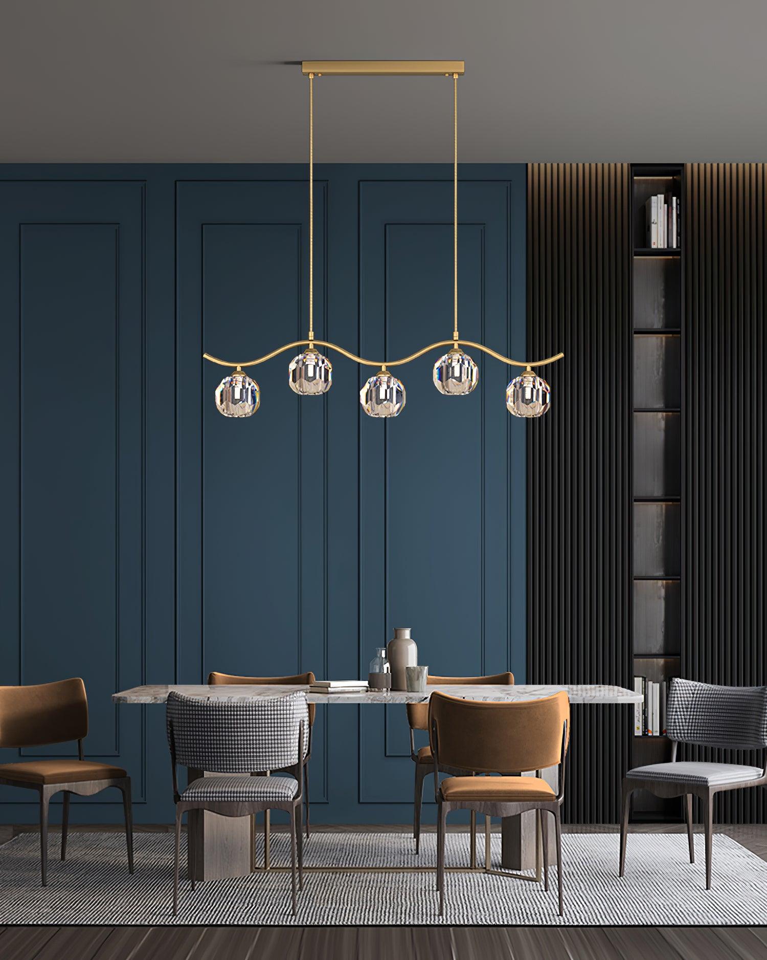 Eara Crystal Chandelier - Lumpaz