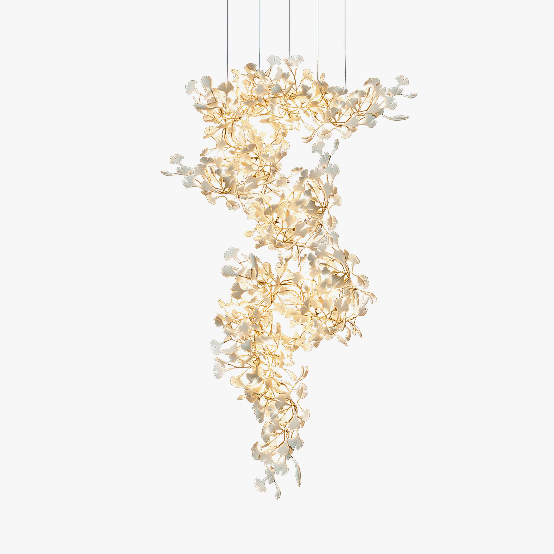 Gingko Chandelier F - Lumpaz