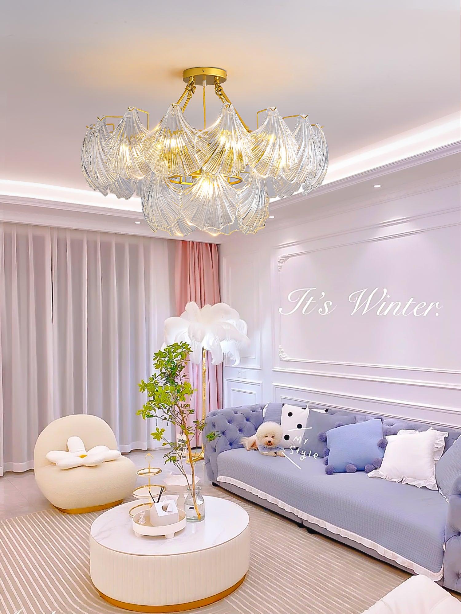 Ribbed Shell Ceiling light - Lumpaz