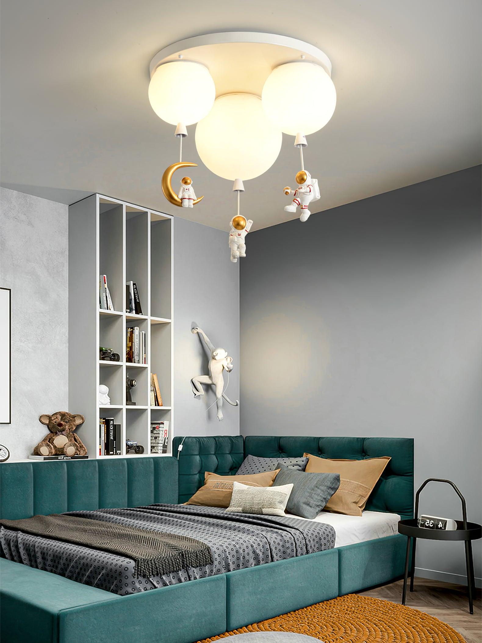 Frosted Balloon Combination Ceiling Lamp - Lumpaz