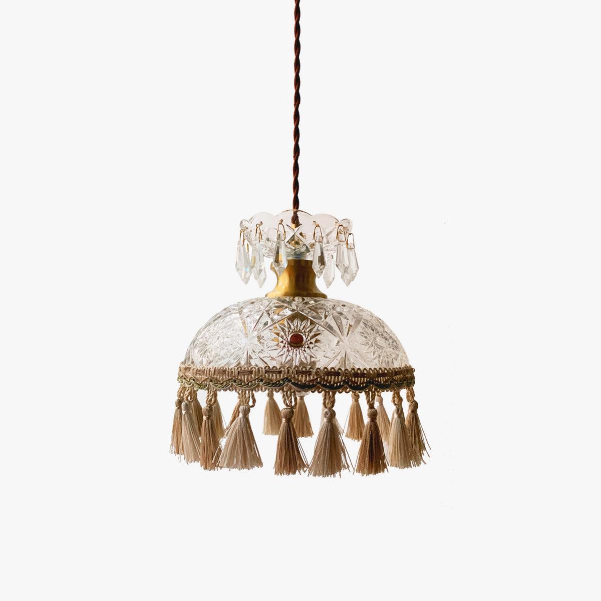 Bowl Tassel Pendant Light - Lumpaz