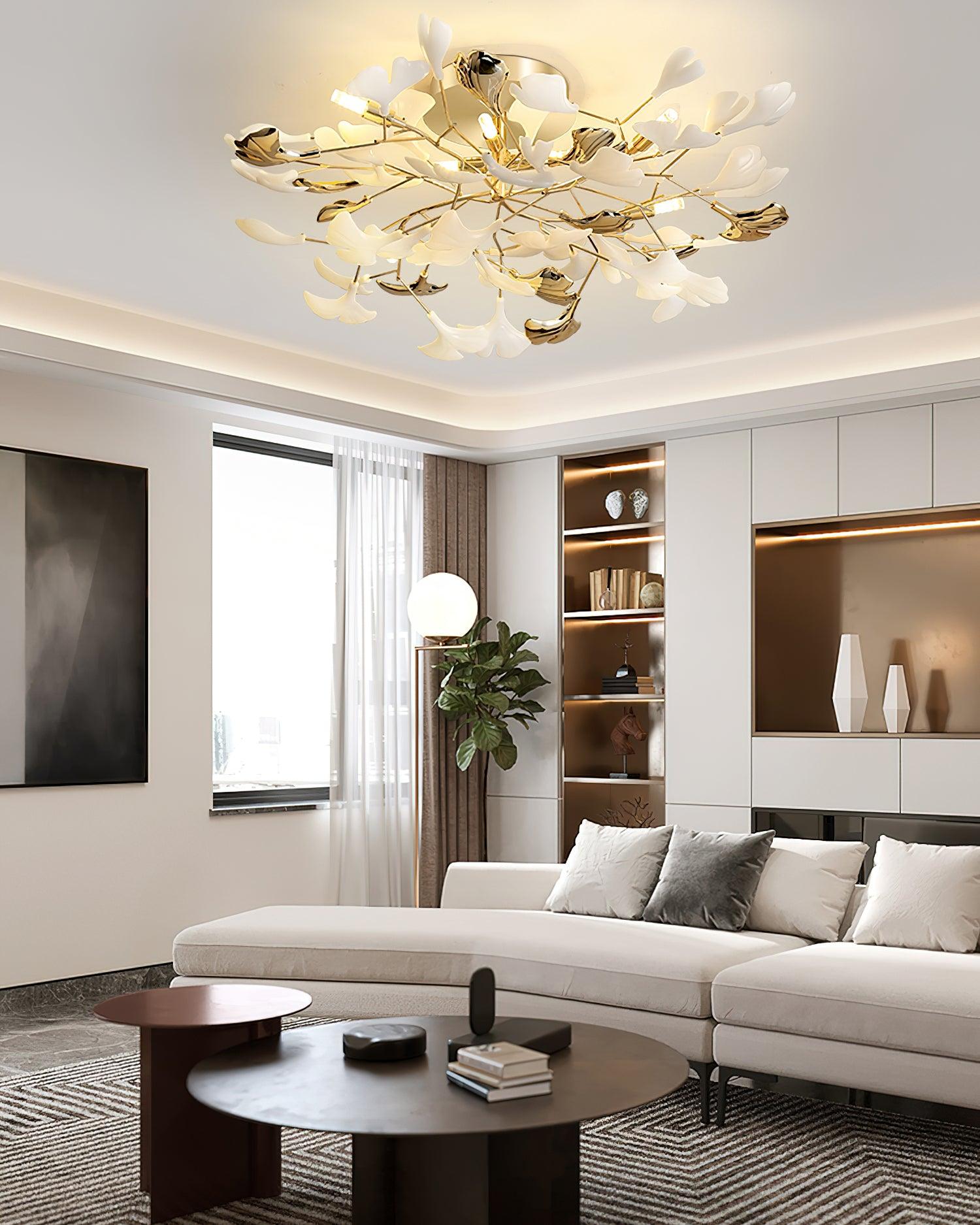 Gingko Rotating Ceiling Lamp - Lumpaz