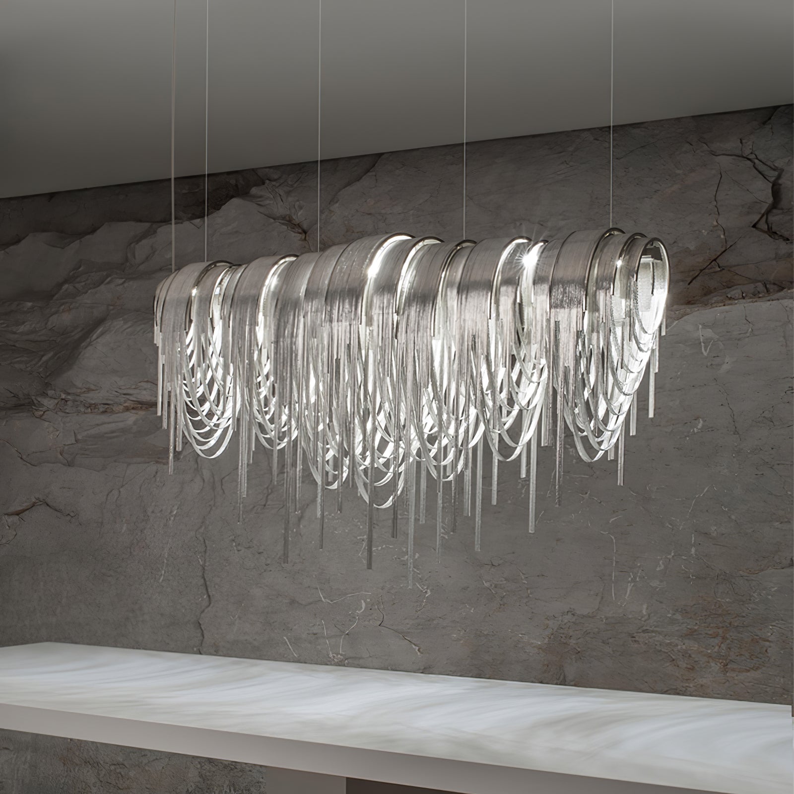 Length Chains Chandelier - Lumpaz