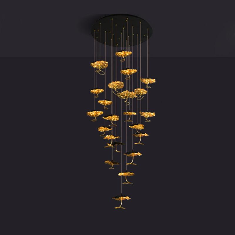 Brass Aviary Constellation Chandelier - Lumpaz