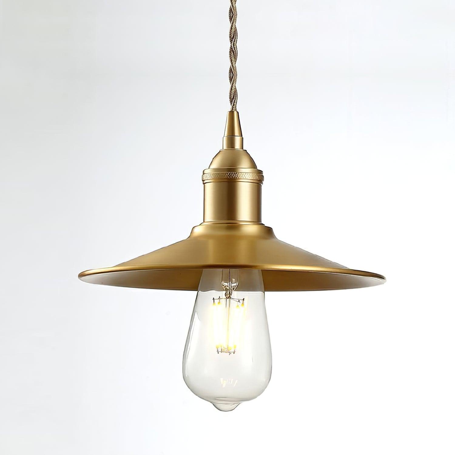 Sleek Flat Pendant Lamp - Lumpaz