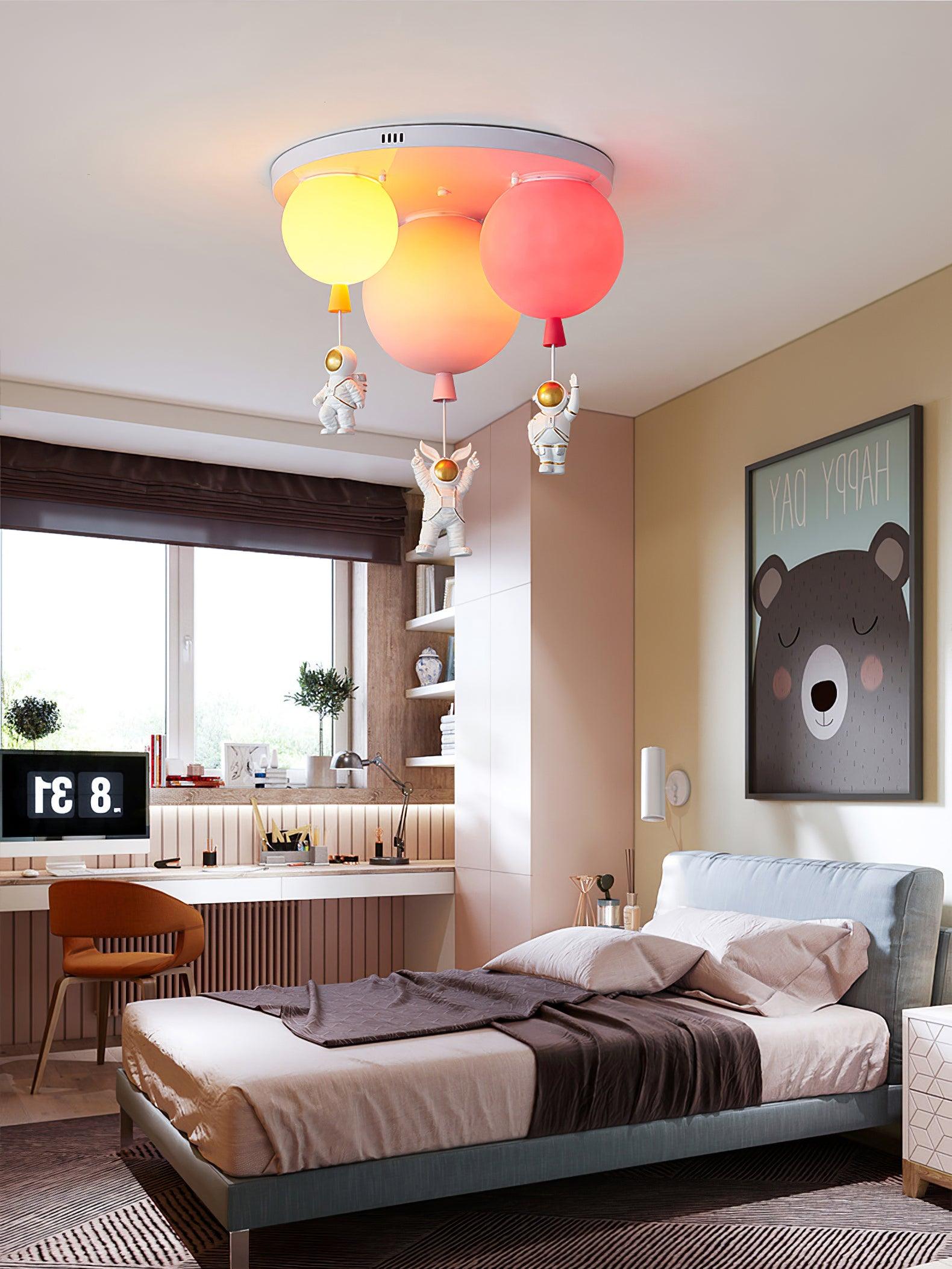 Frosted Balloon Combination Ceiling Lamp - Lumpaz