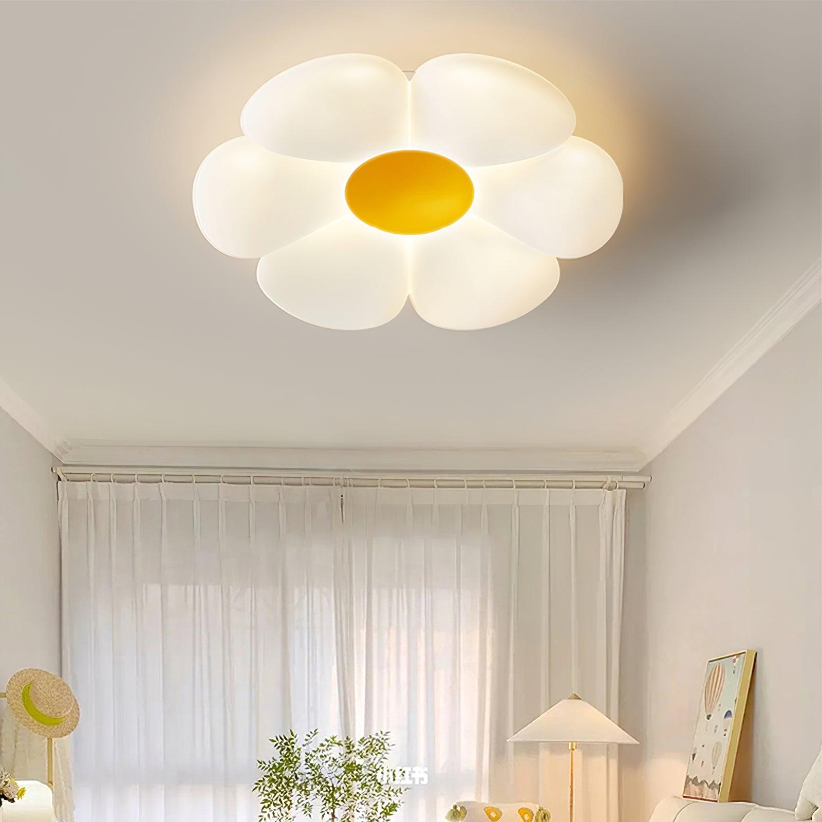 Six-leaf Flower Kids Room Ceiling Lamp - Lumpaz