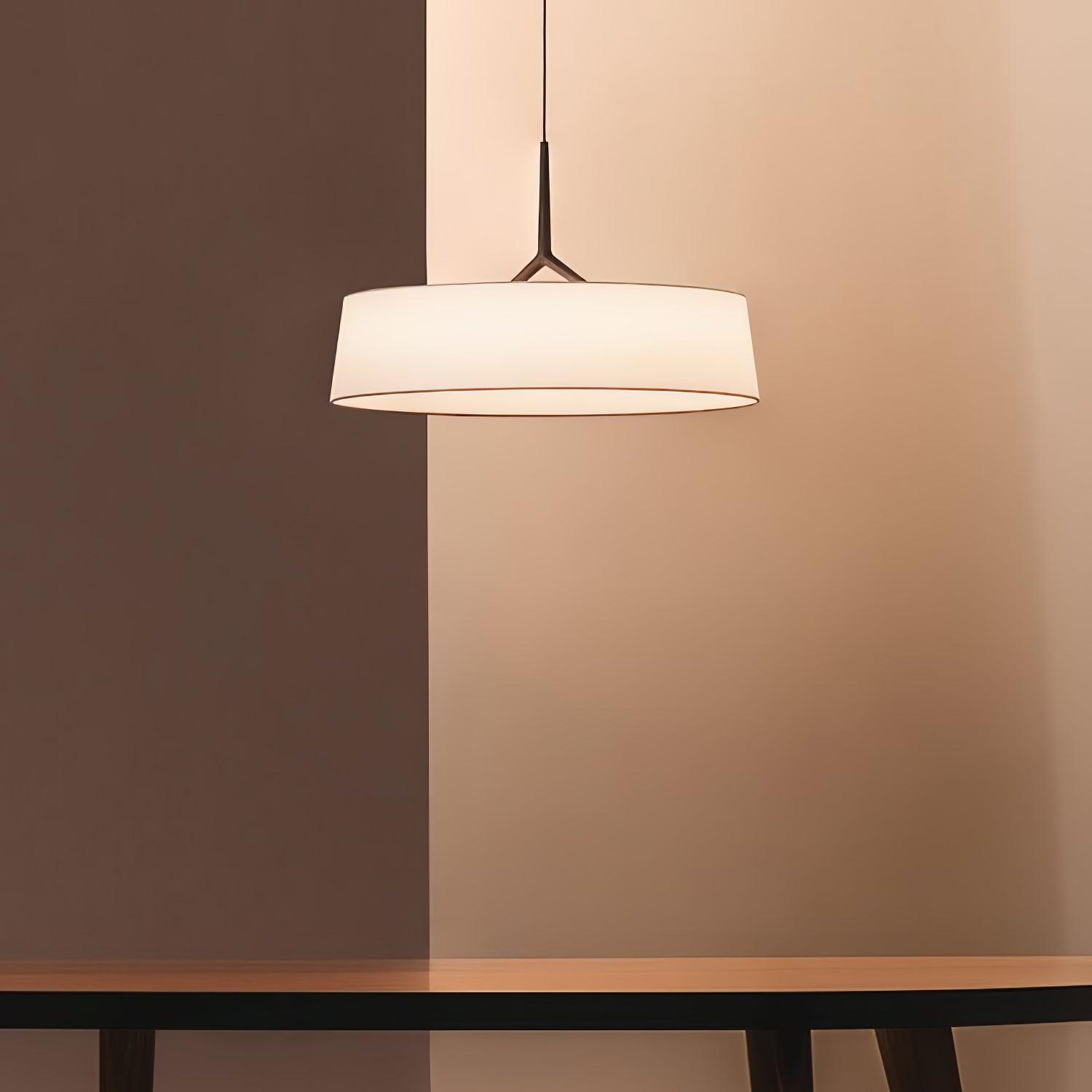 Paper Glow Circular Pendant Lamp - Lumpaz