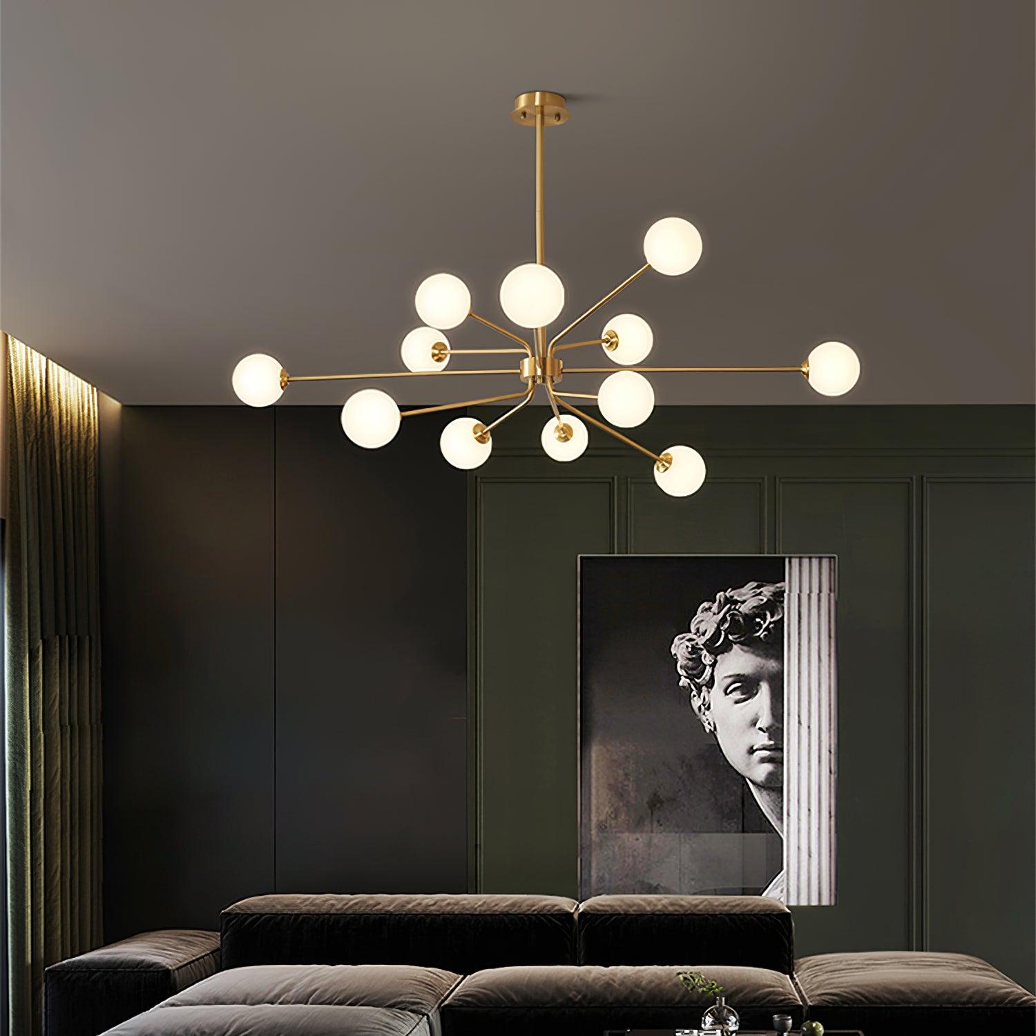 Solaire Arm Chandelier - Lumpaz