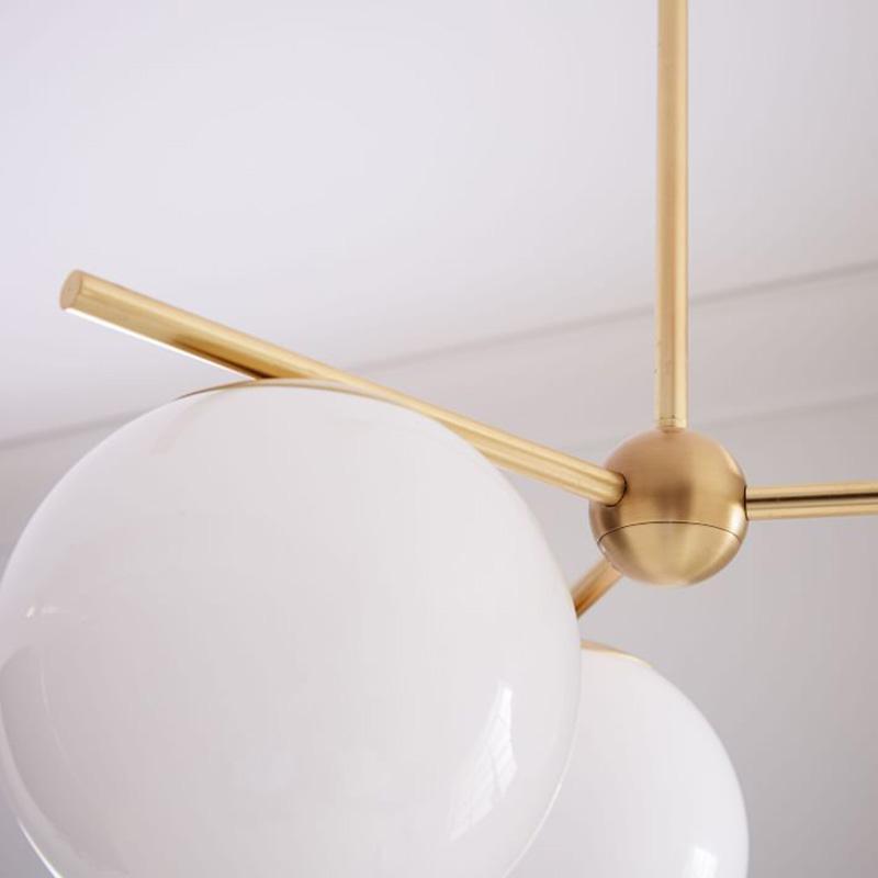 Sphere & Stem Chandelier - Lumpaz