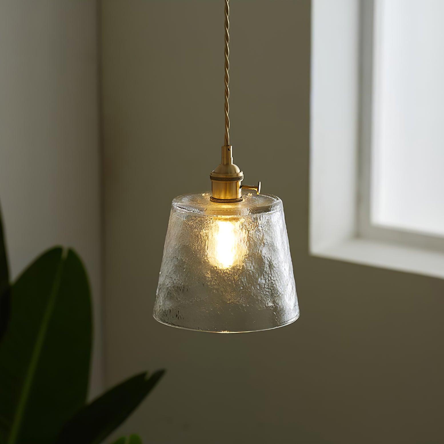 Glass Cup Pendant Lamp - Lumpaz