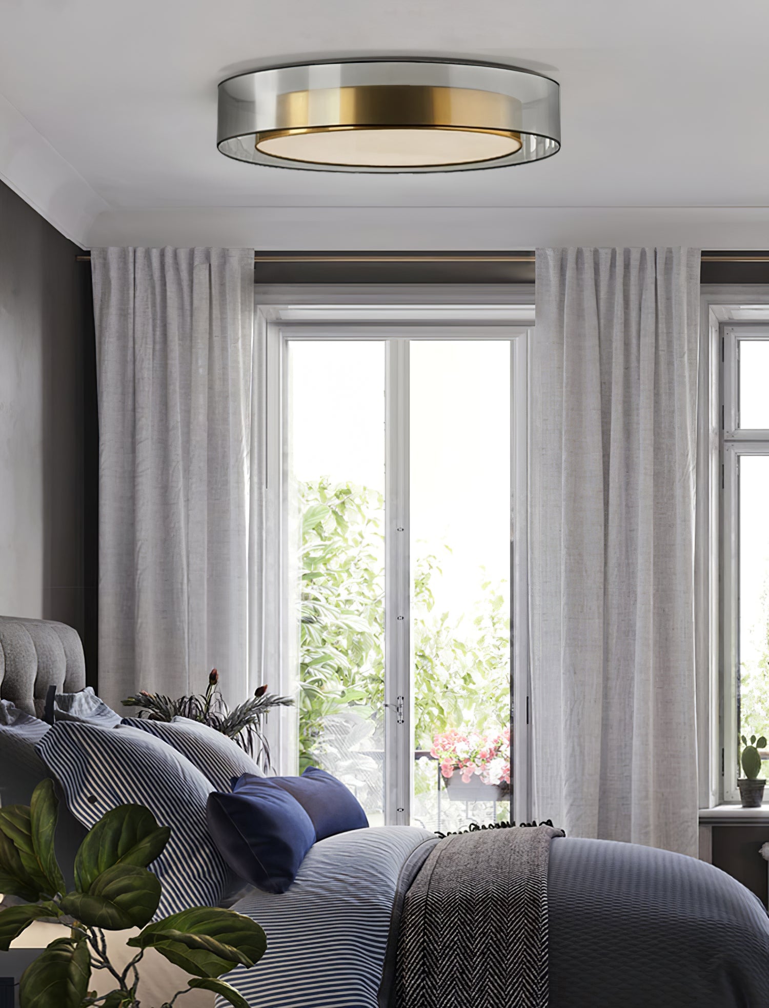 Round Low Profile Ceiling Light - Lumpaz