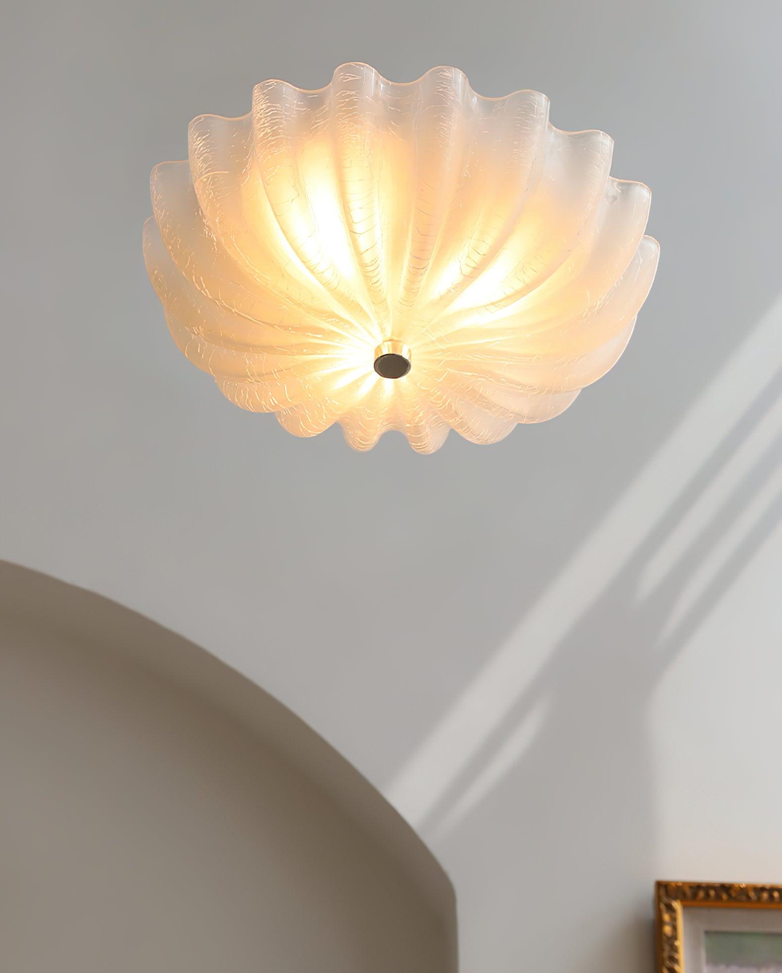Murano Glass Flush Ceiling Light - Lumpaz