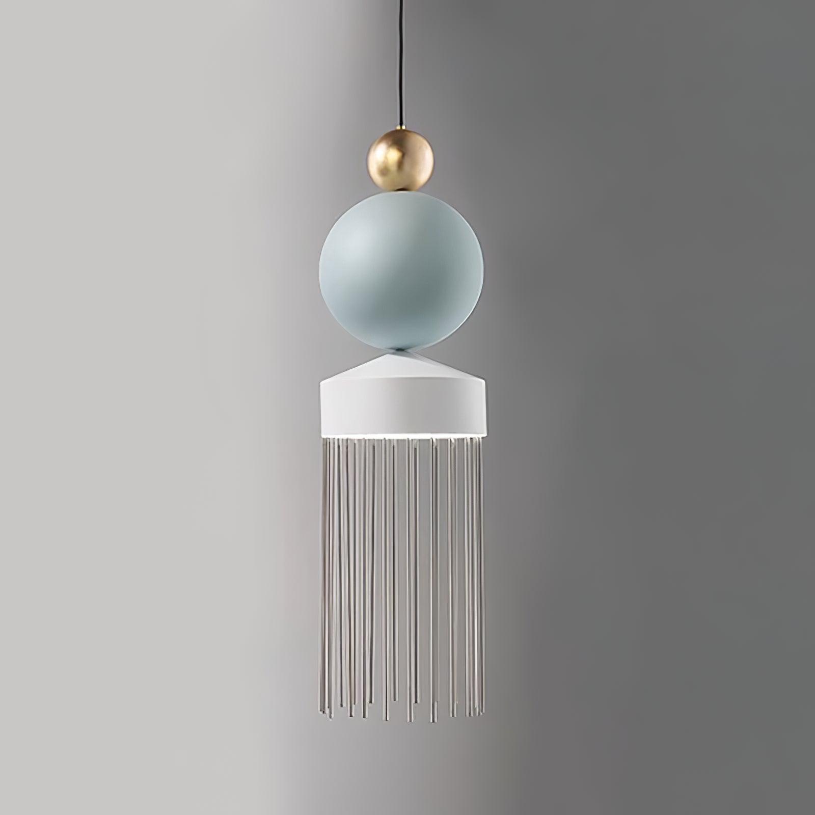 Metal Glass Pendant Light - Lumpaz