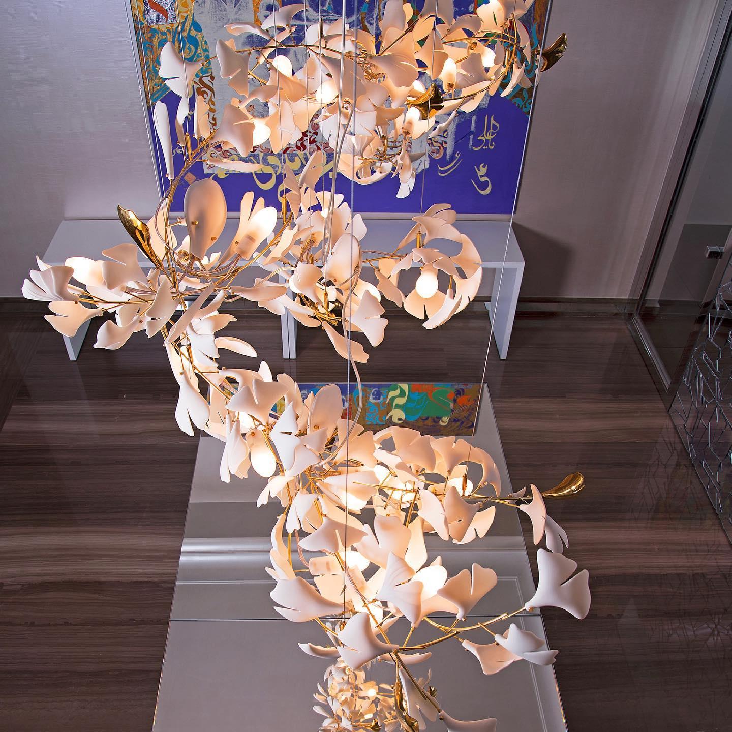 Gingko Chandelier A - Lumpaz