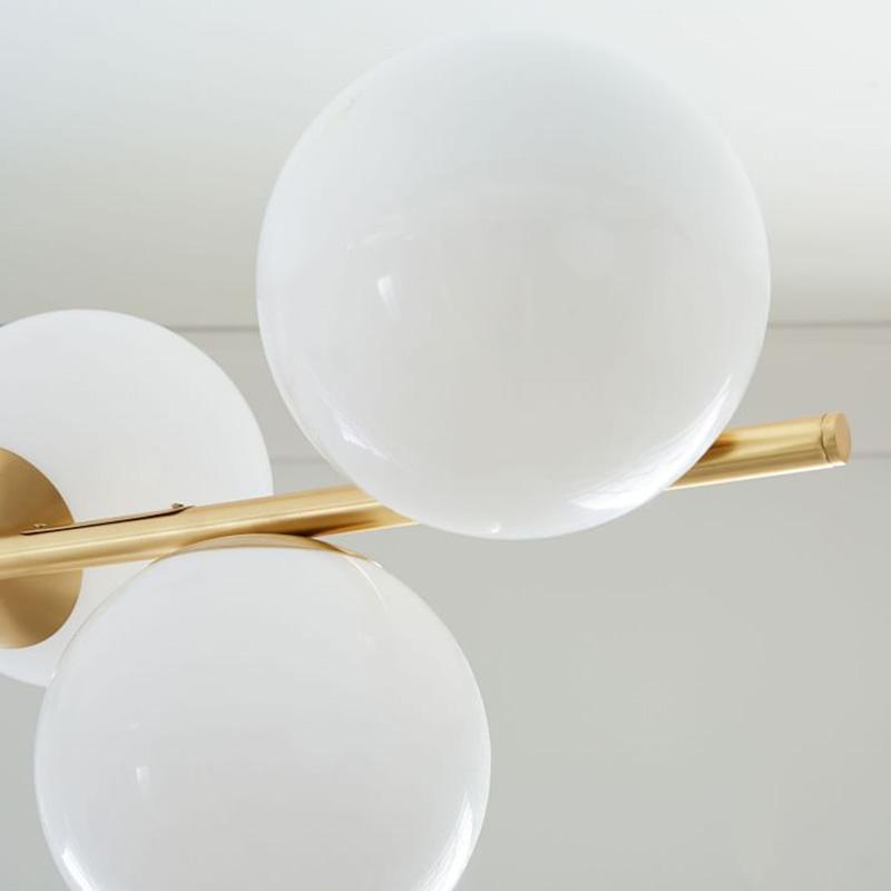 Sphere & Stem Chandelier - Lumpaz