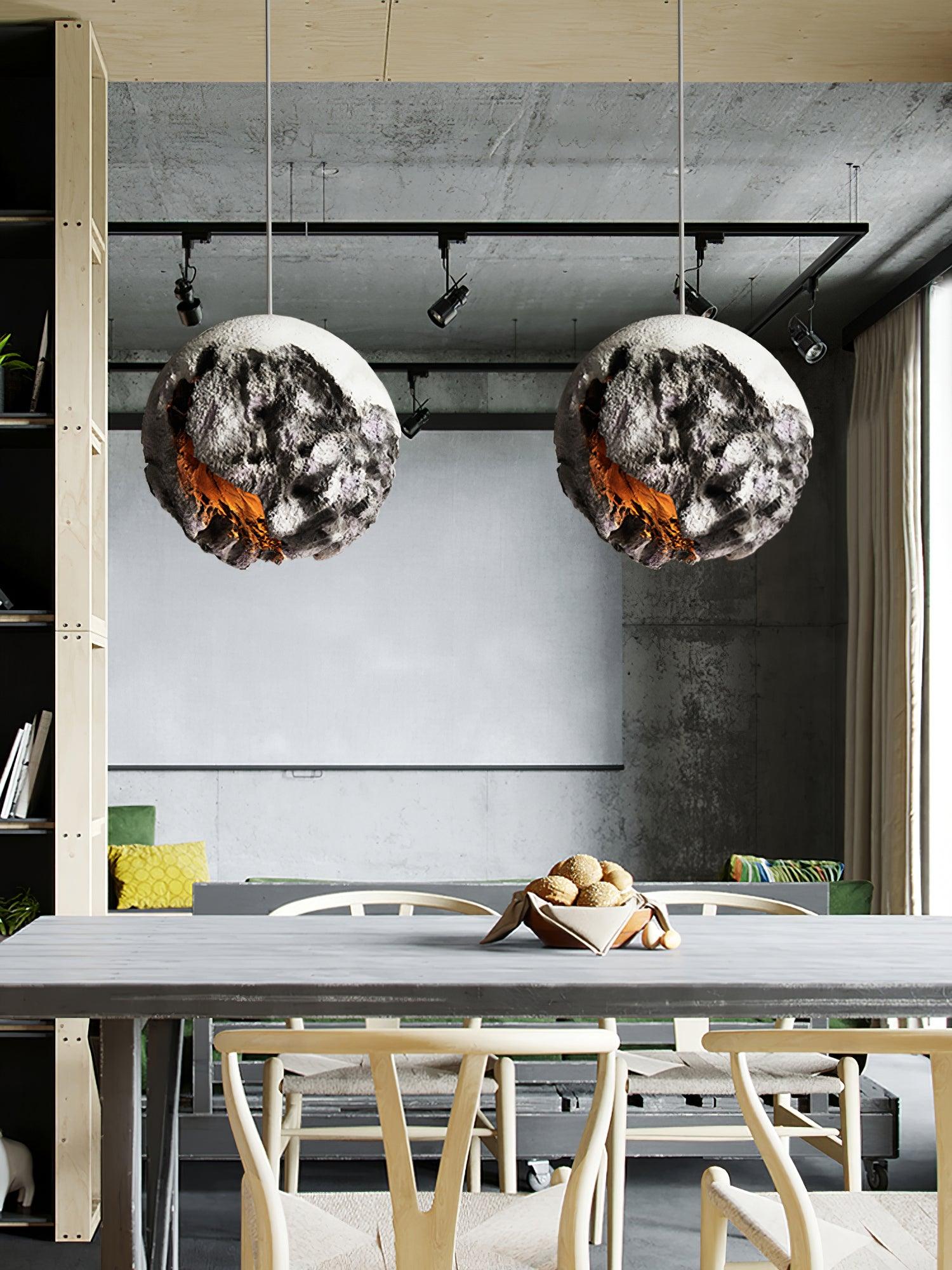 Irregular Planet Pendant Lamp - Lumpaz