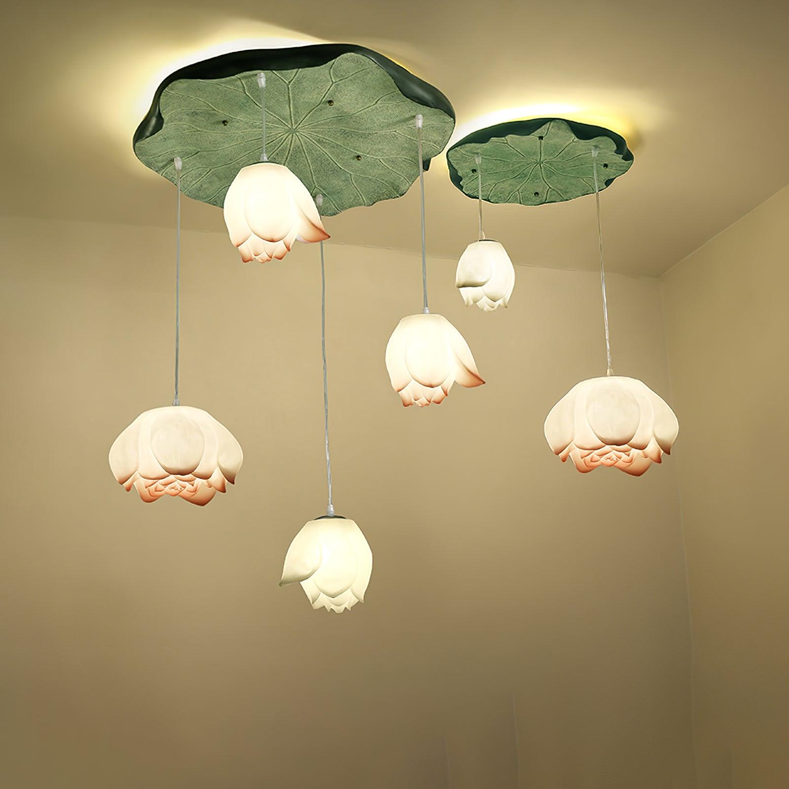 Lotus Chandelier - Lumpaz