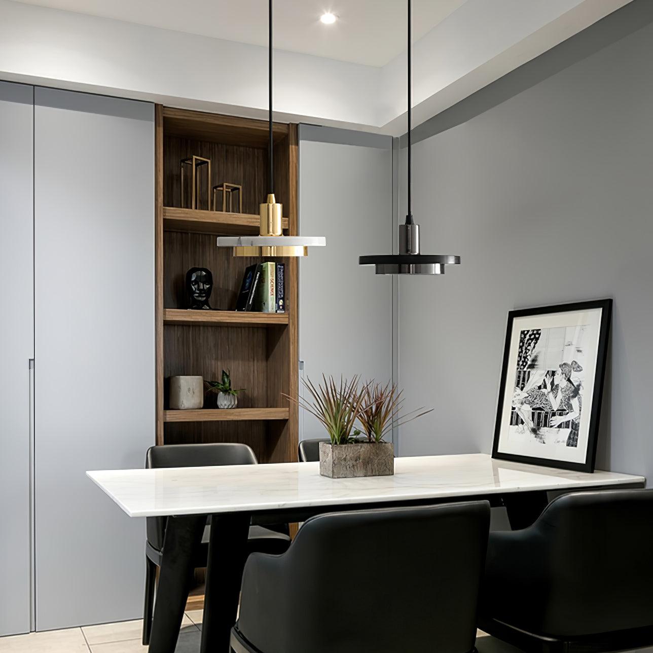 Double Circle Pendant Light - Lumpaz
