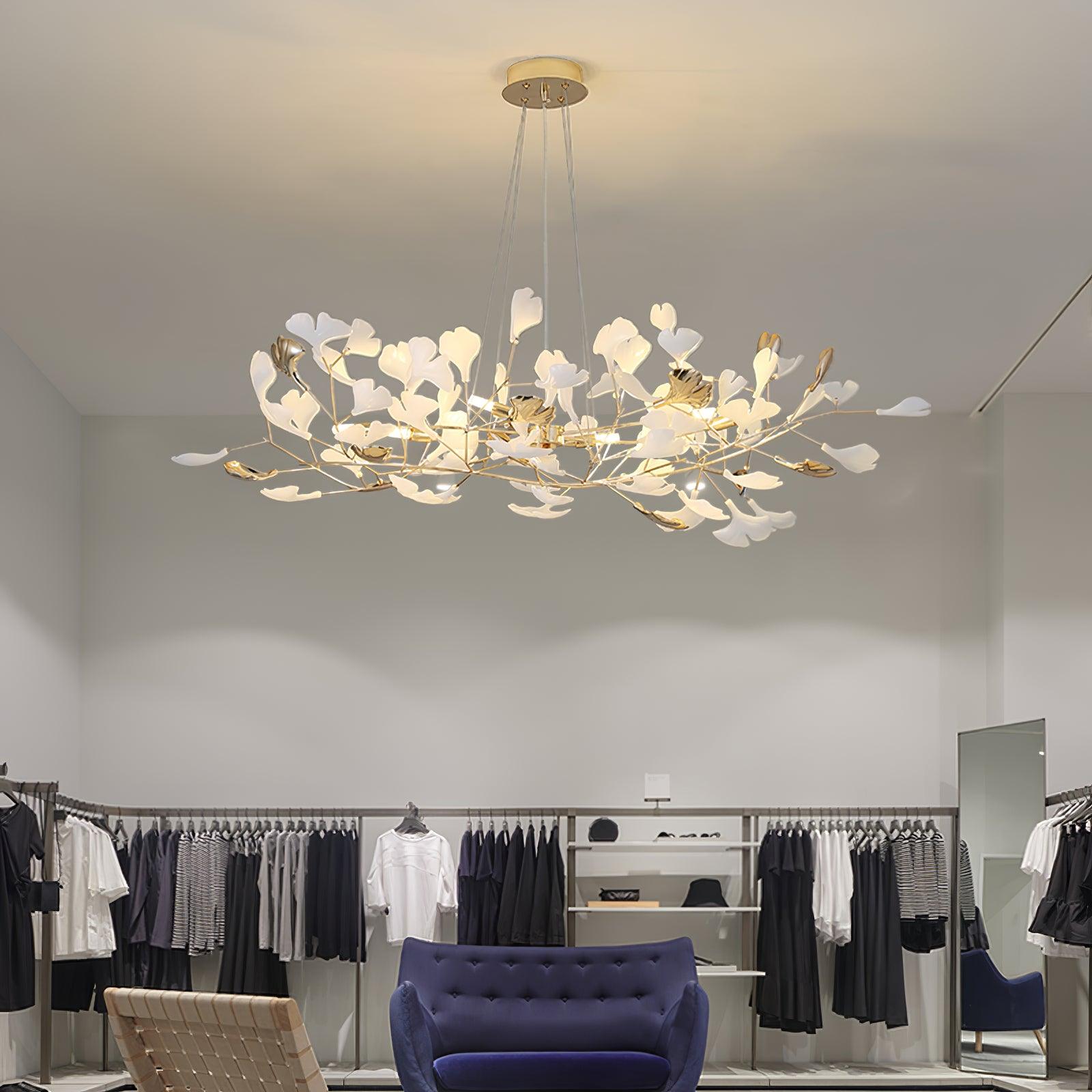 Gingko Chandelier N - Lumpaz