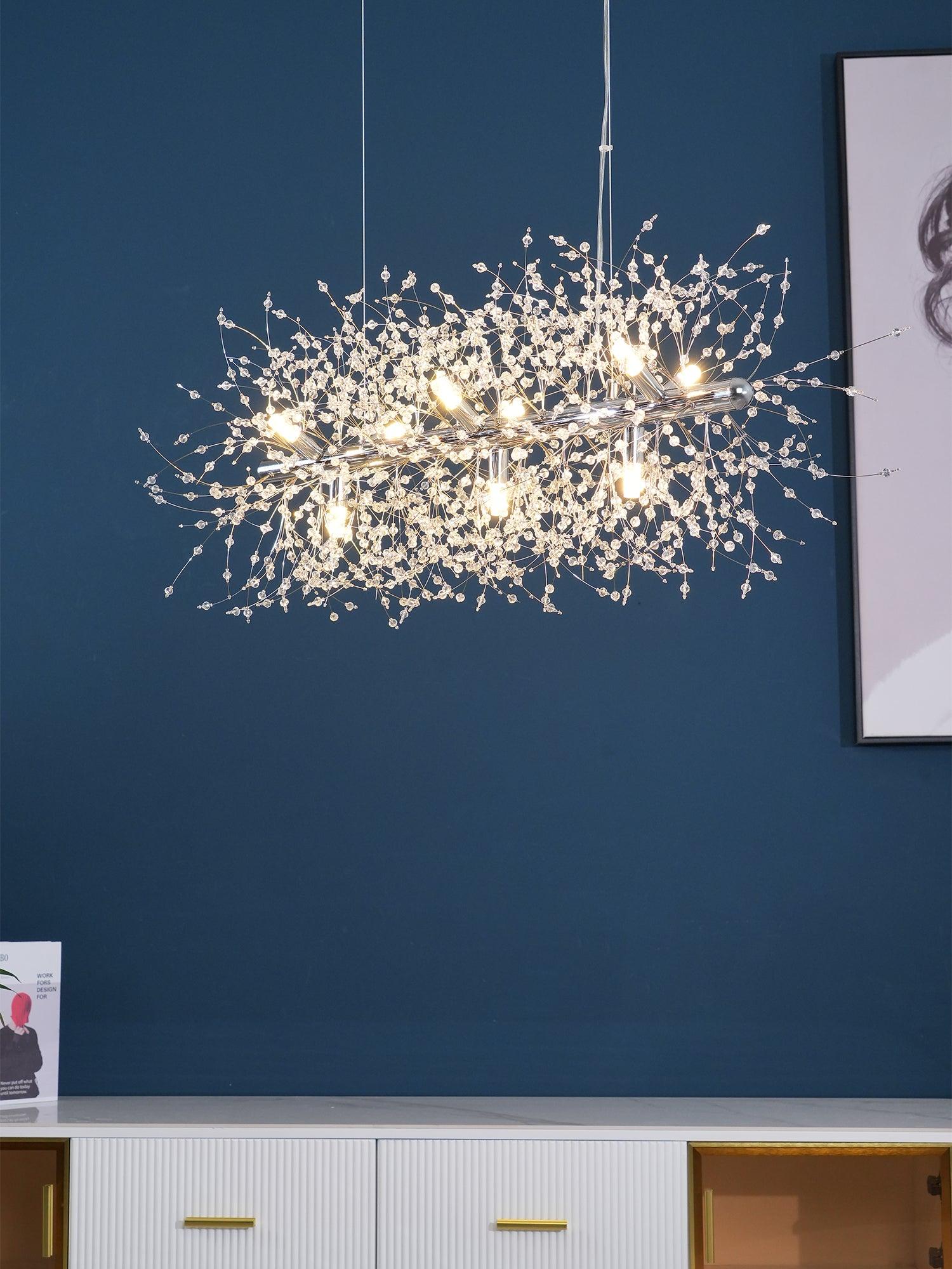Crystal Dandelion Chandelier - Lumpaz