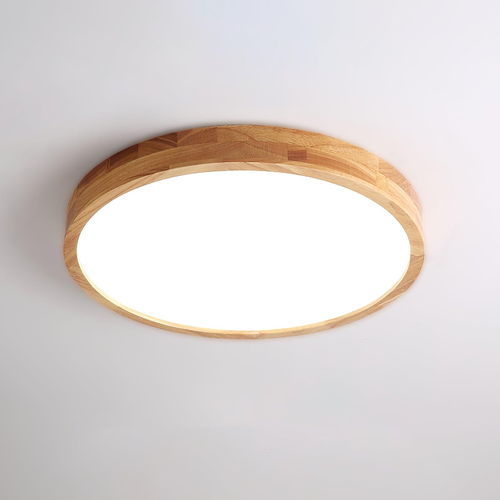 Wooden Geometric Ceiling Light - Lumpaz