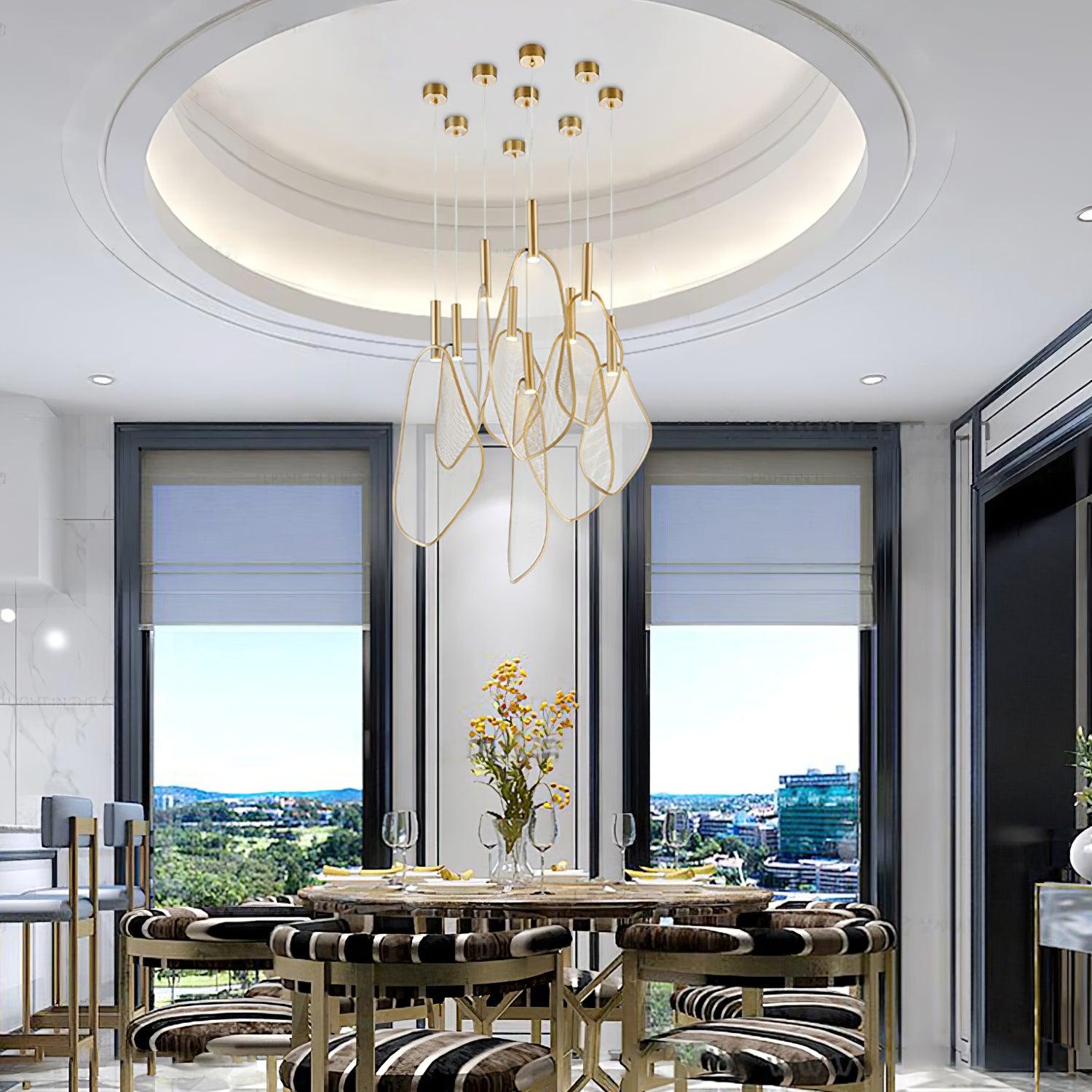 Fan Shape Pendant Light - Lumpaz
