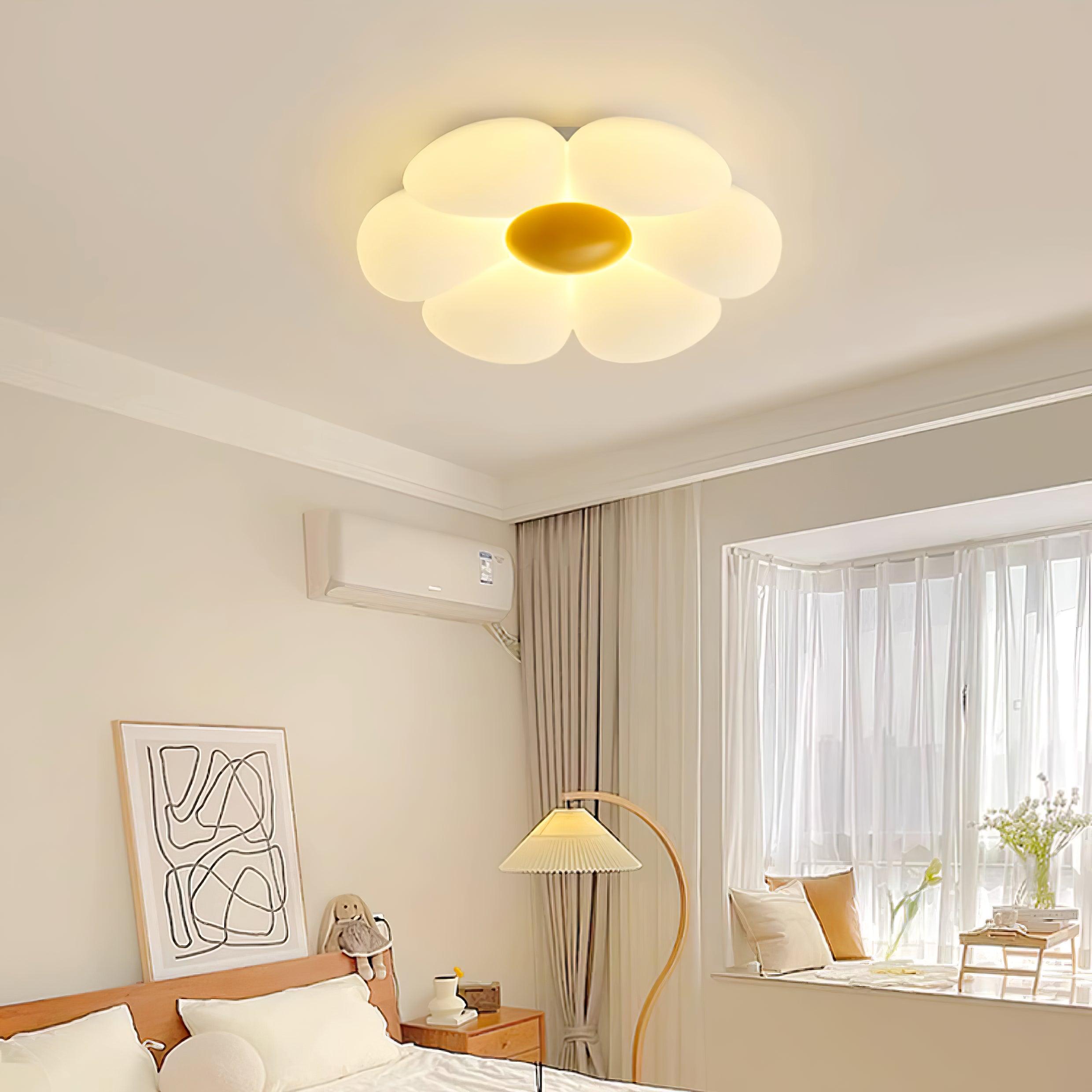 Six-leaf Flower Kids Room Ceiling Lamp - Lumpaz