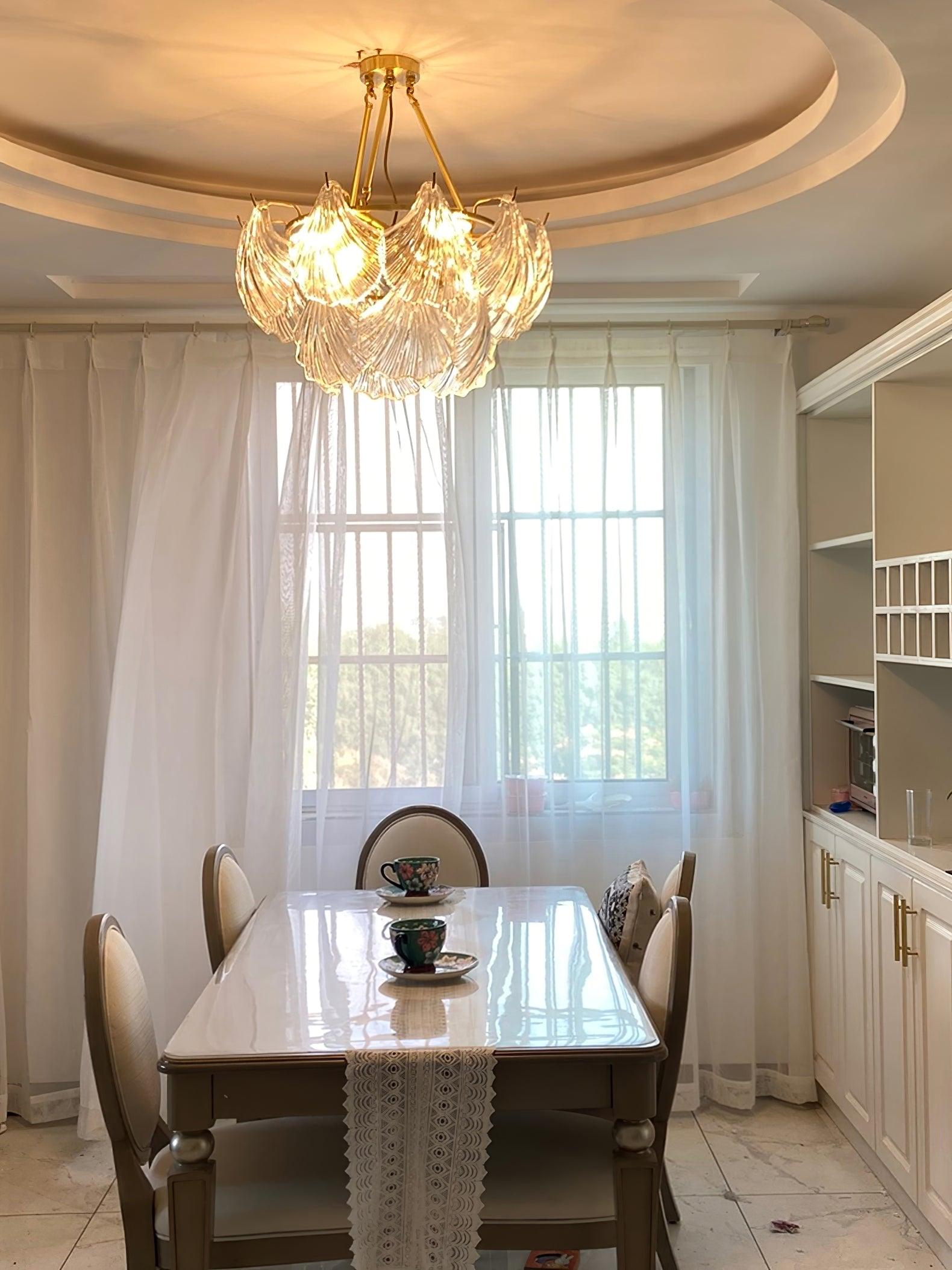 Ribbed Shell Ceiling light - Lumpaz