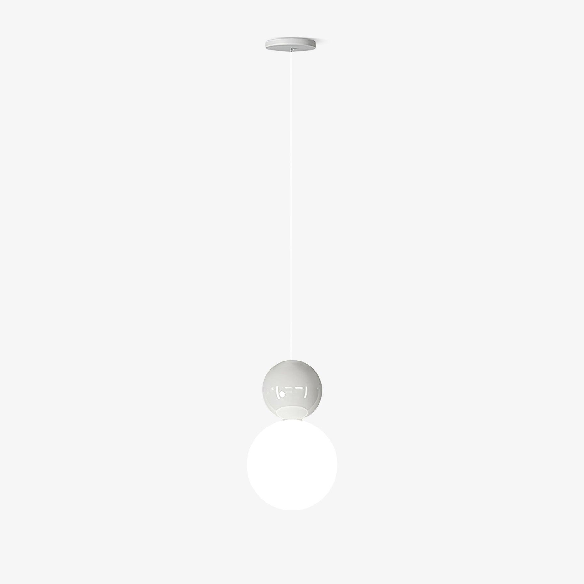 Acrylic Two Ball Pendant Light - Lumpaz
