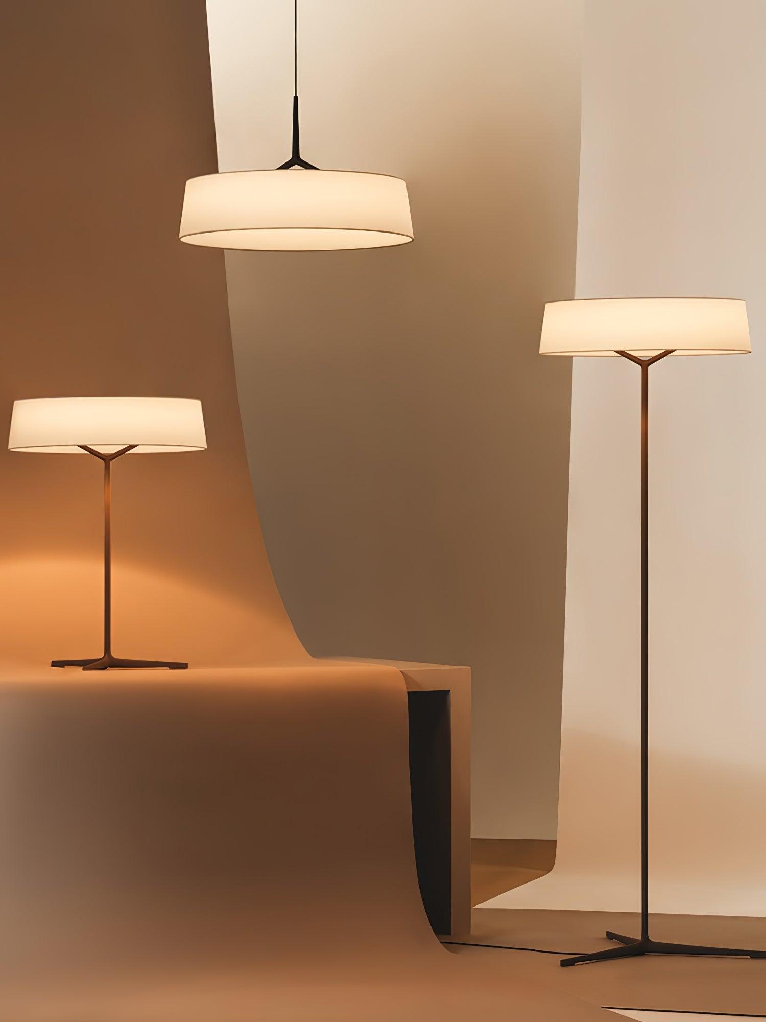 Paper Glow Circular Pendant Lamp - Lumpaz