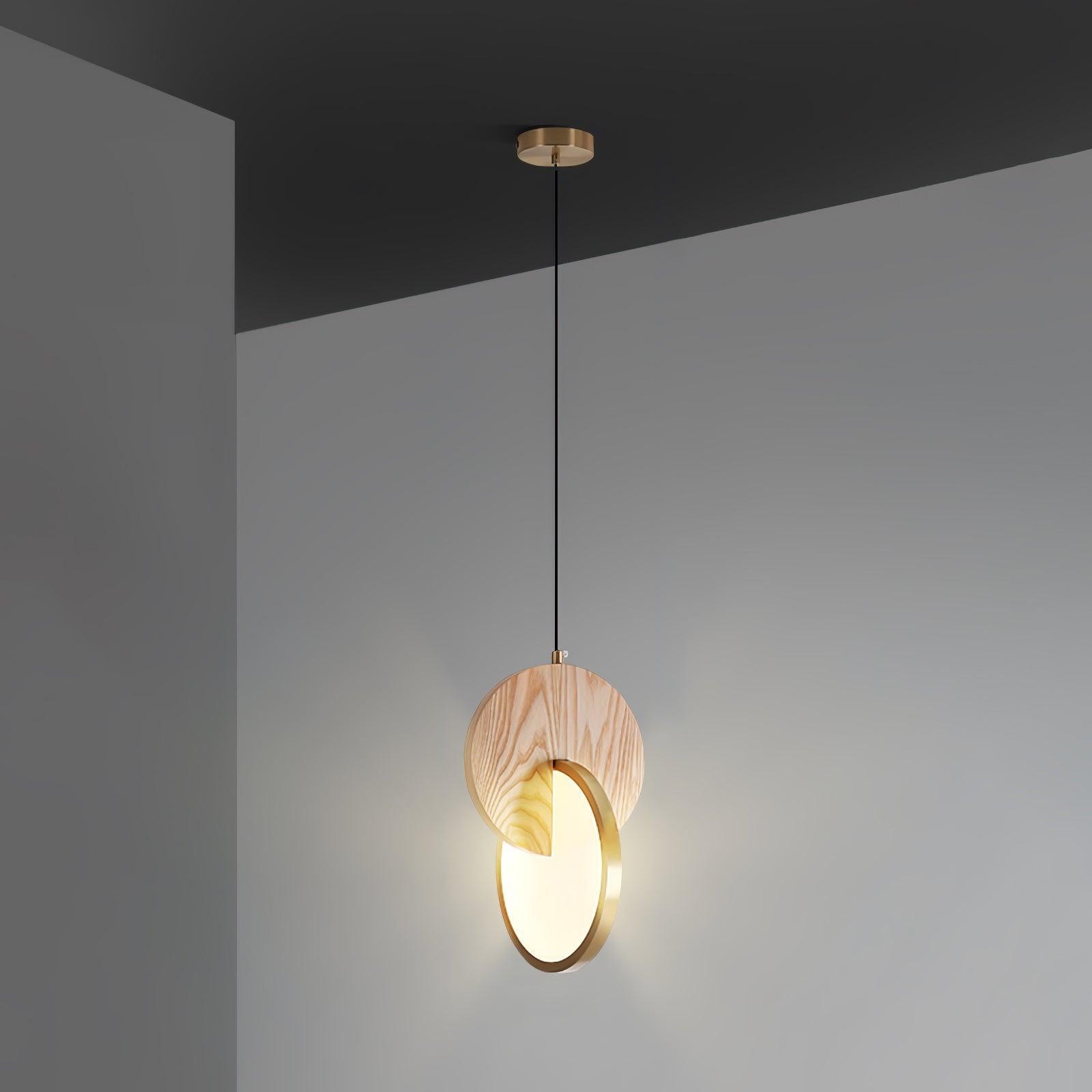 Double Disk Pendant Lamp - Lumpaz