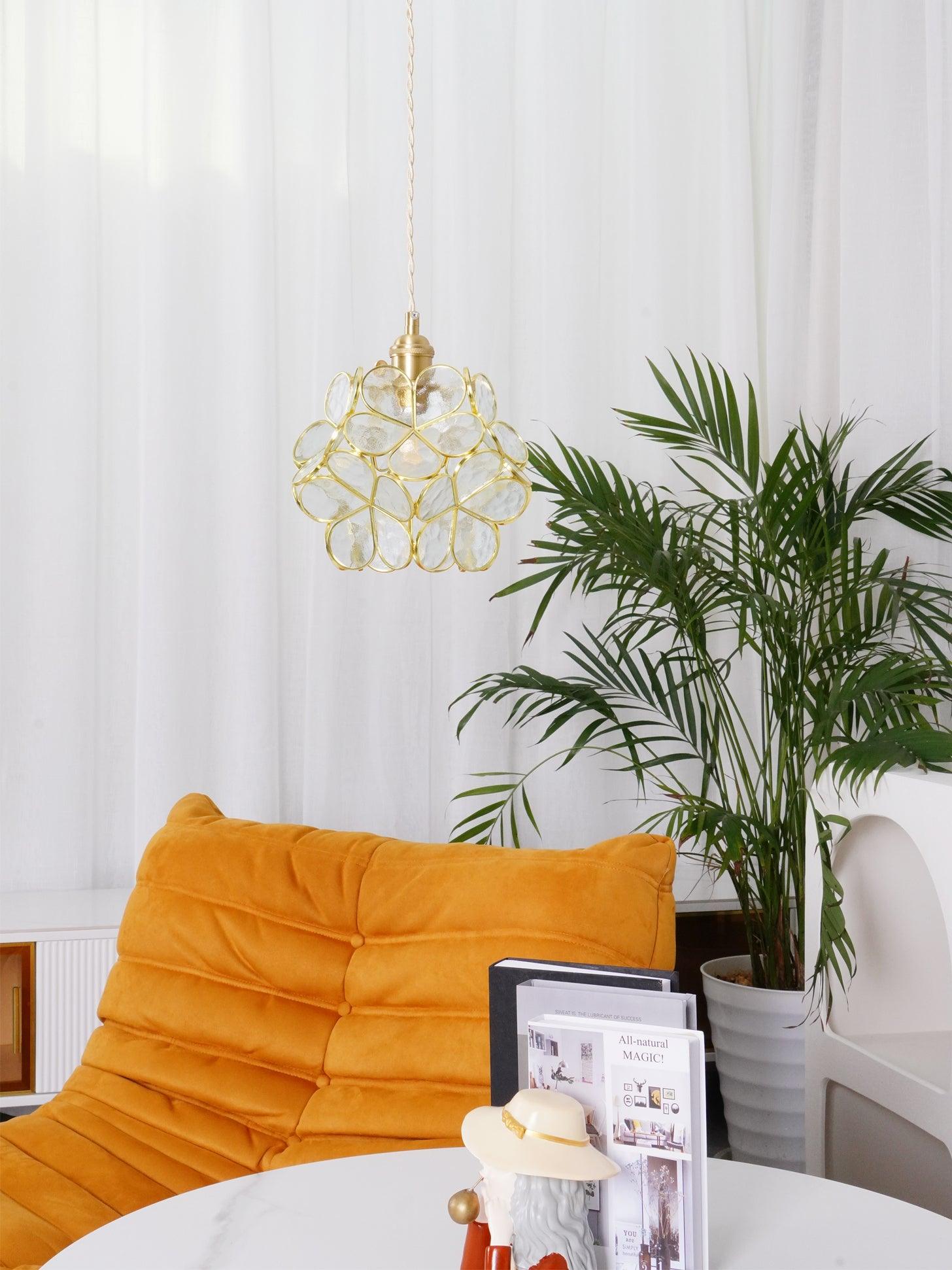 Glass Petal Pendant Light - Lumpaz