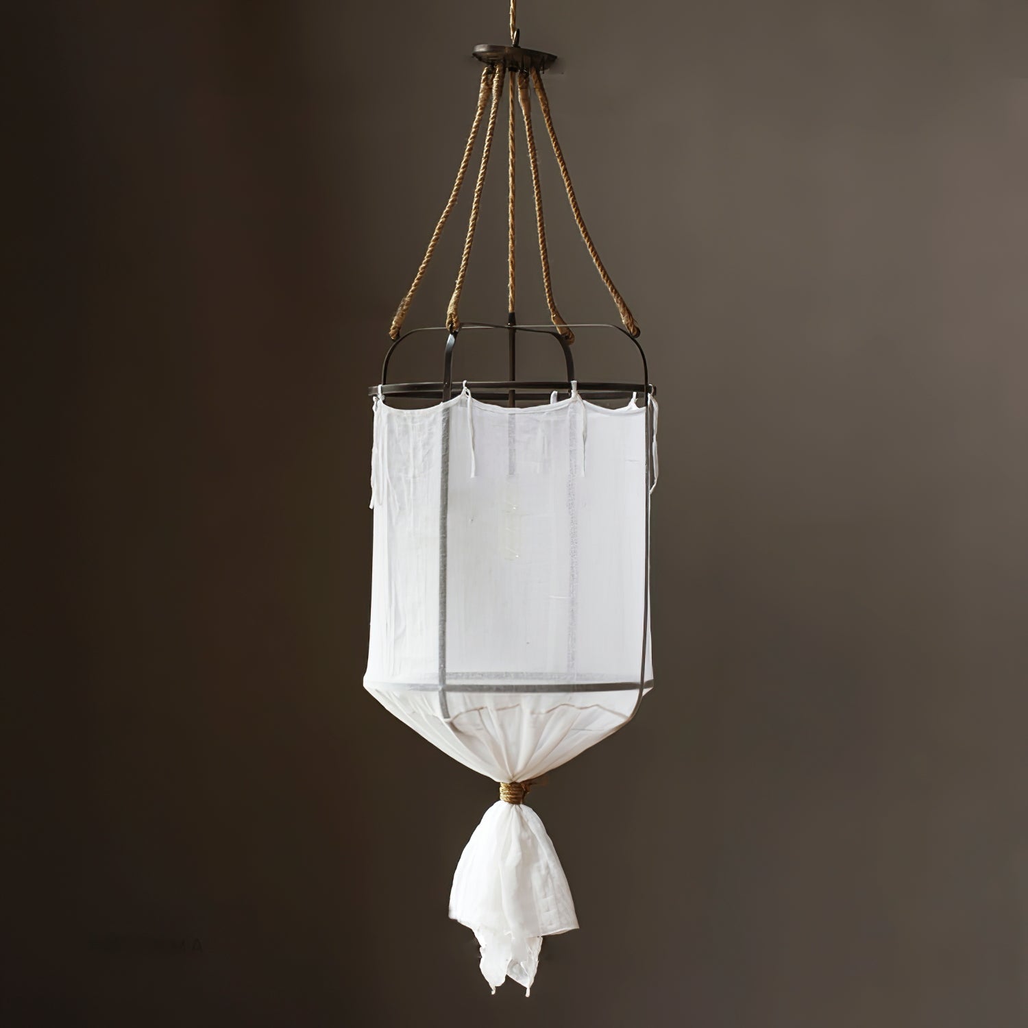 Provence Linen Pendant Light - Lumpaz