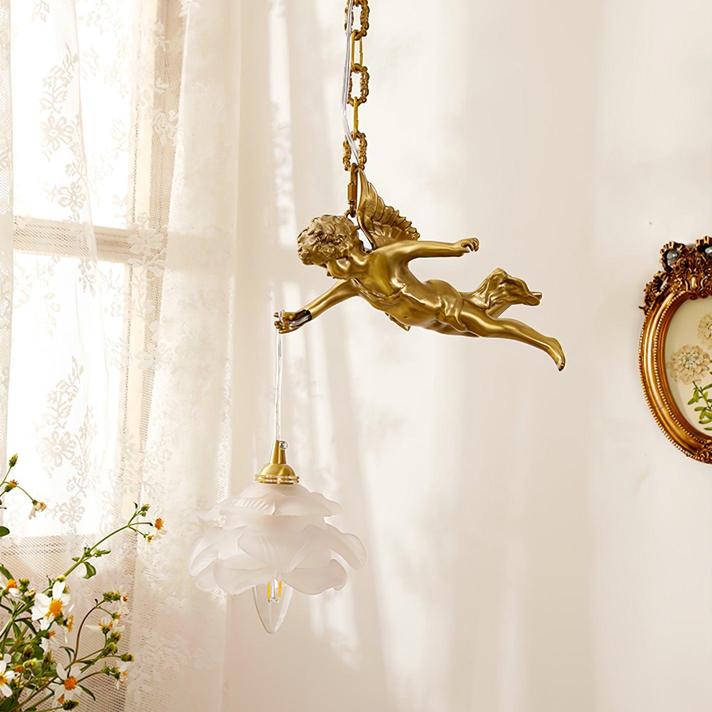 Vintage Angel Pendant Light - Lumpaz