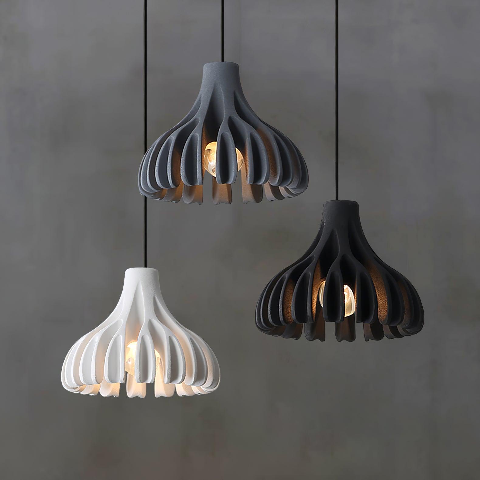 Coral Resin Pendant Lamp - Lumpaz