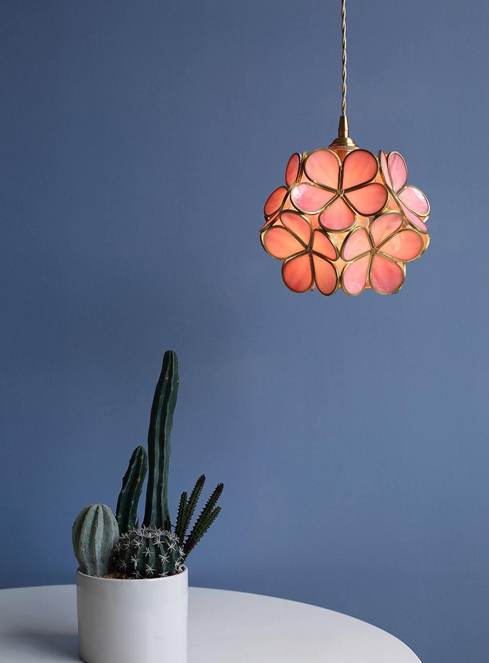 Glass Petal Pendant Light - Lumpaz