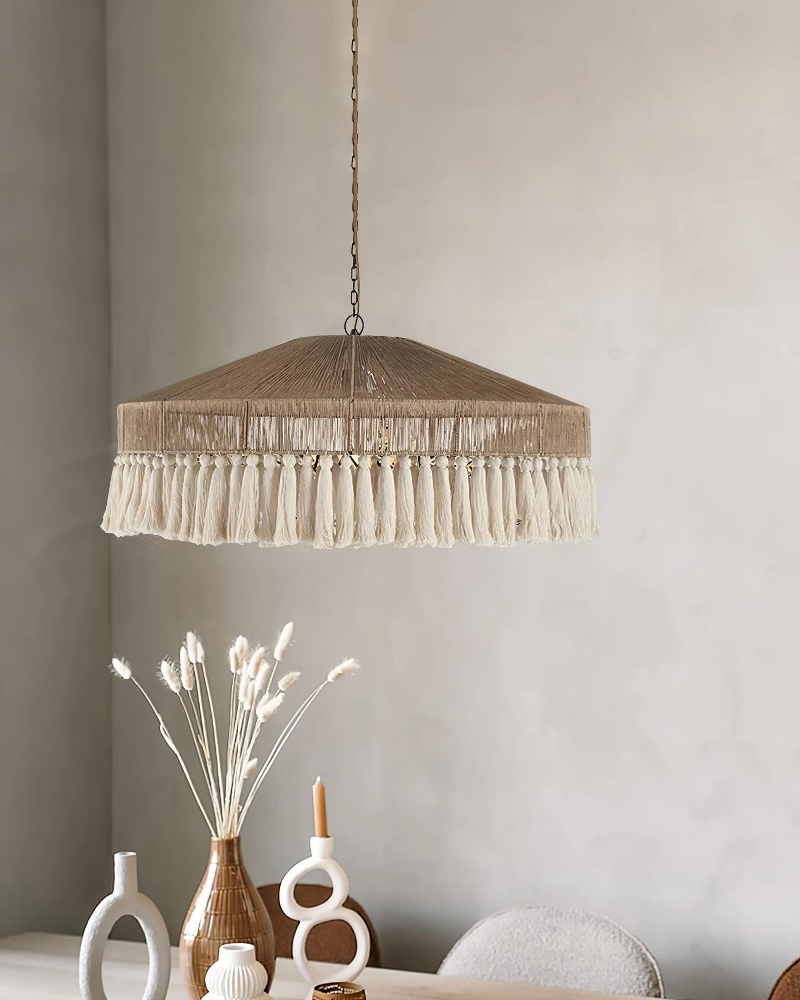 Bohemian Fringe Pendant Lamp - Lumpaz