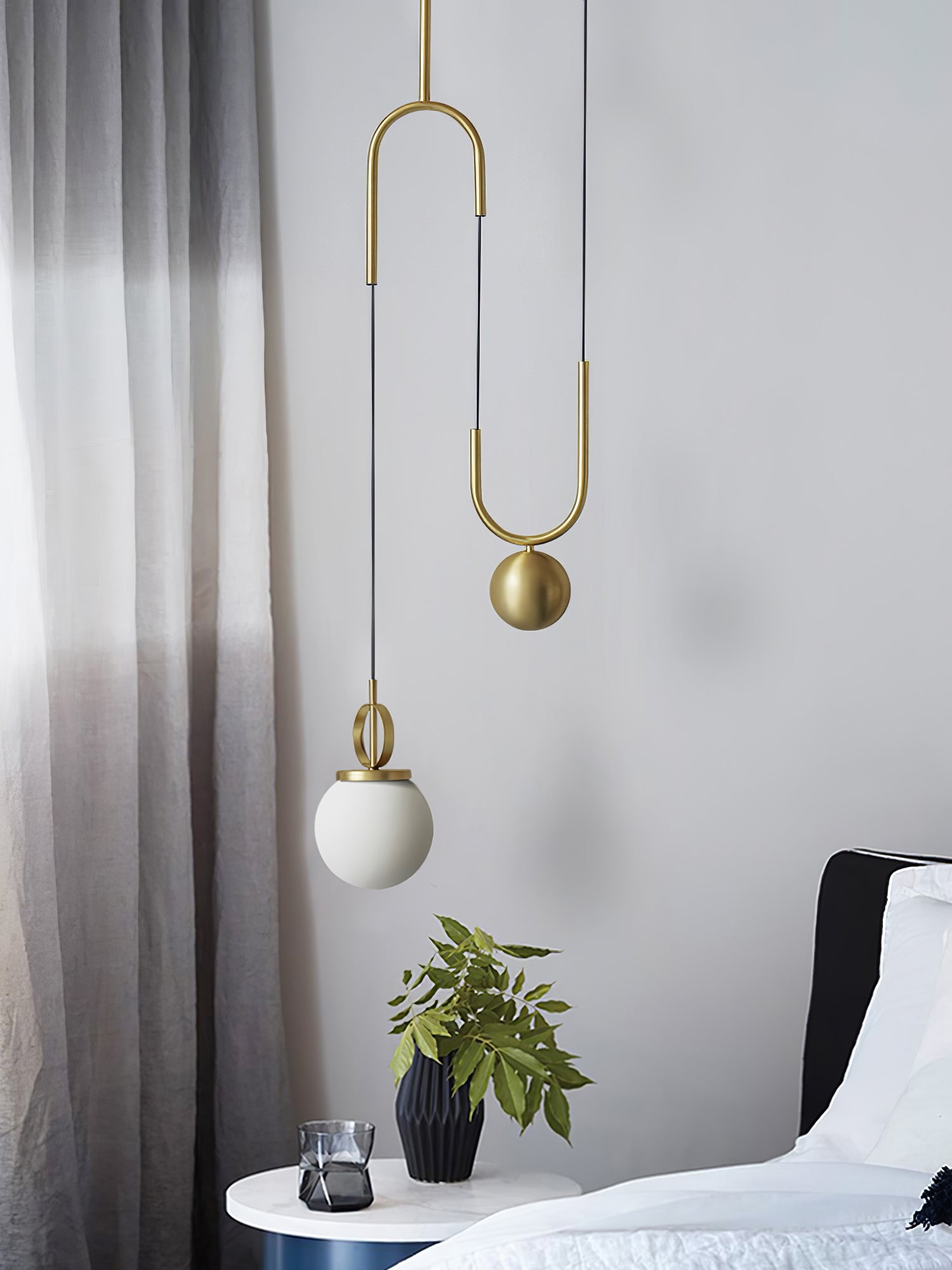 Glass Ball Pendant Lamp - Lumpaz