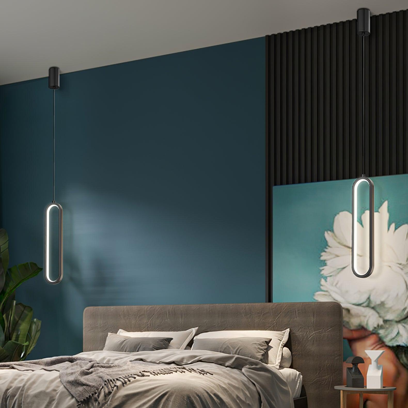 Long Oval LED Pendant Lamp - Lumpaz