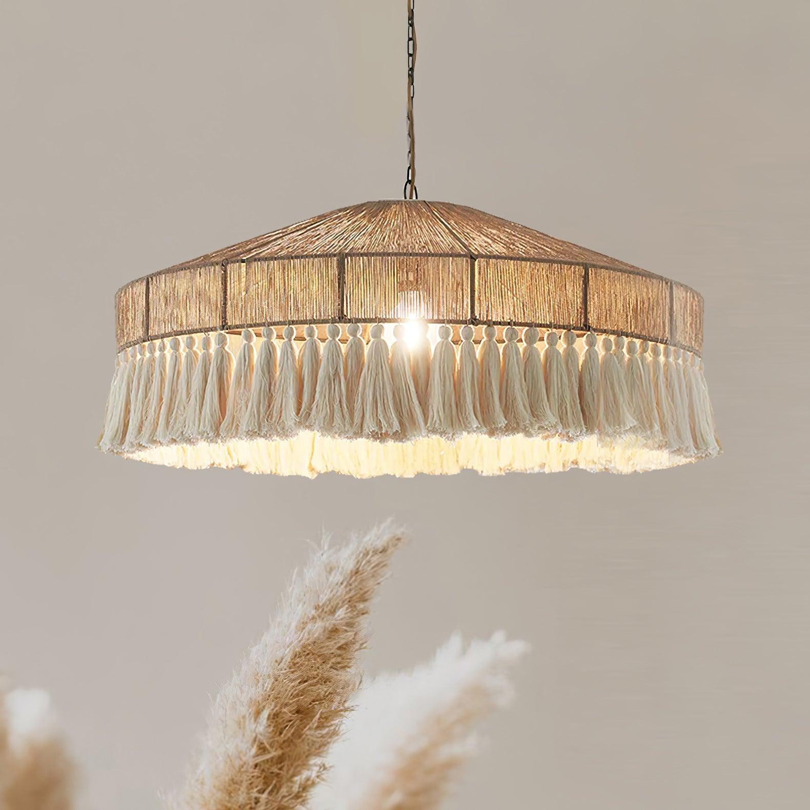 Bohemian Fringe Pendant Lamp - Lumpaz