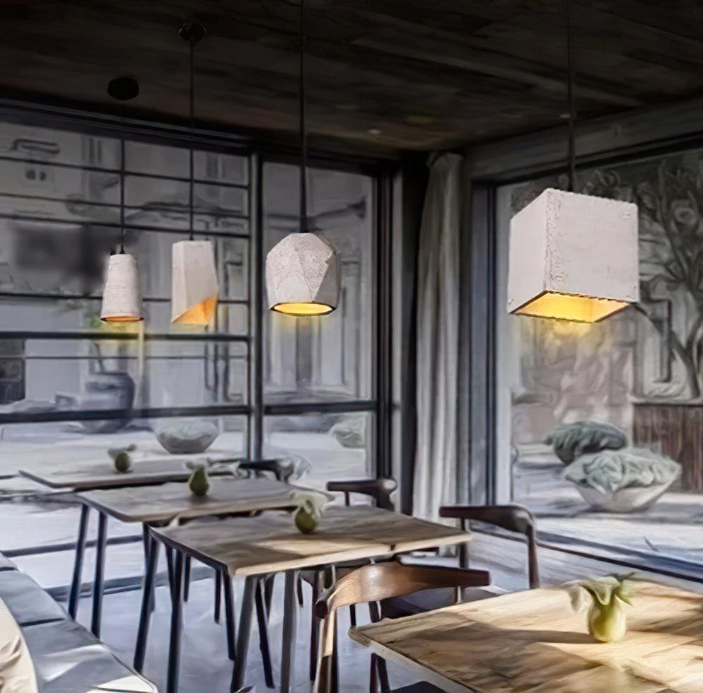 Georgia Cement Pendant Light - Lumpaz