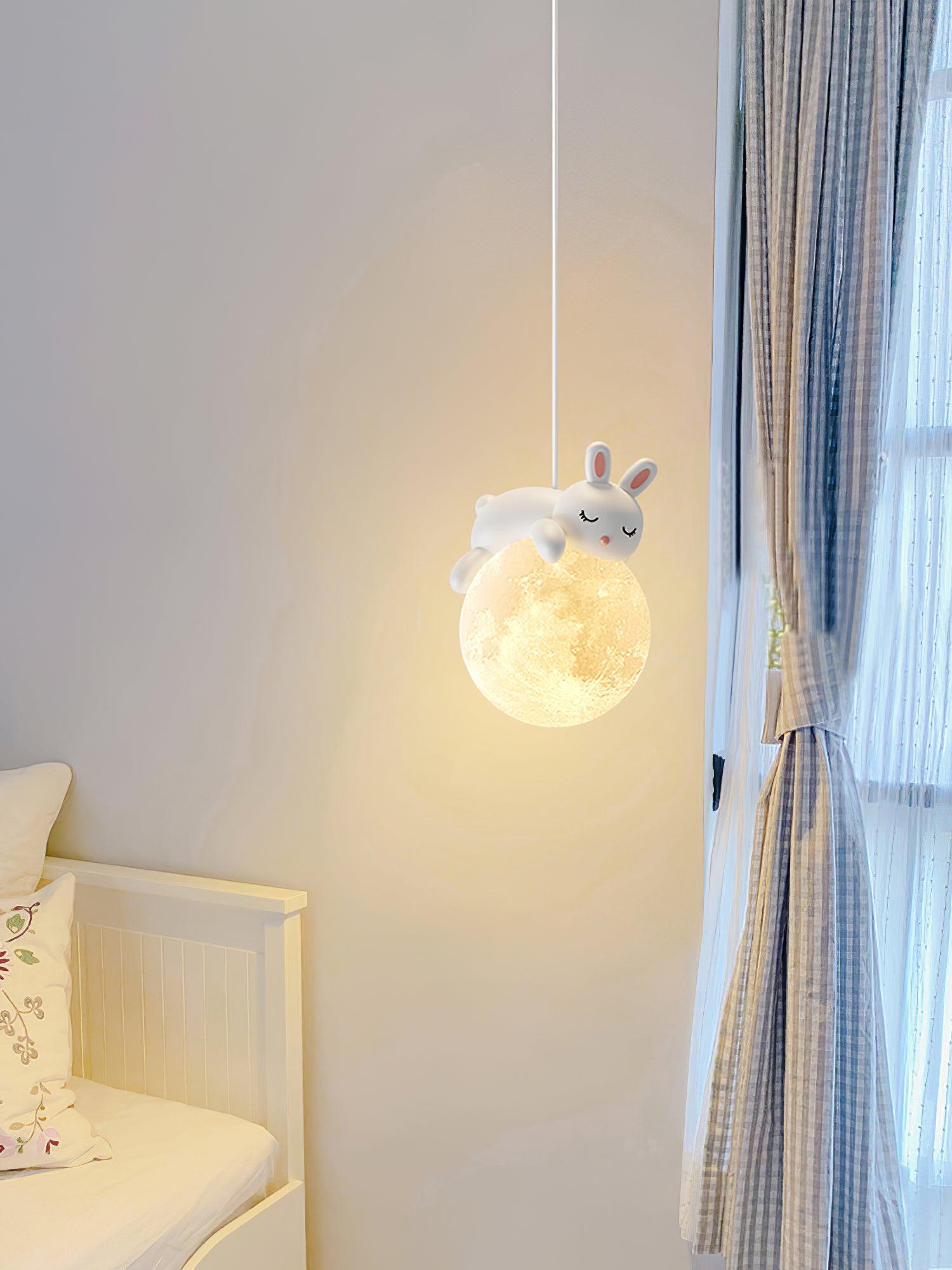 Animal Sleeping Pendant Lamp - Lumpaz