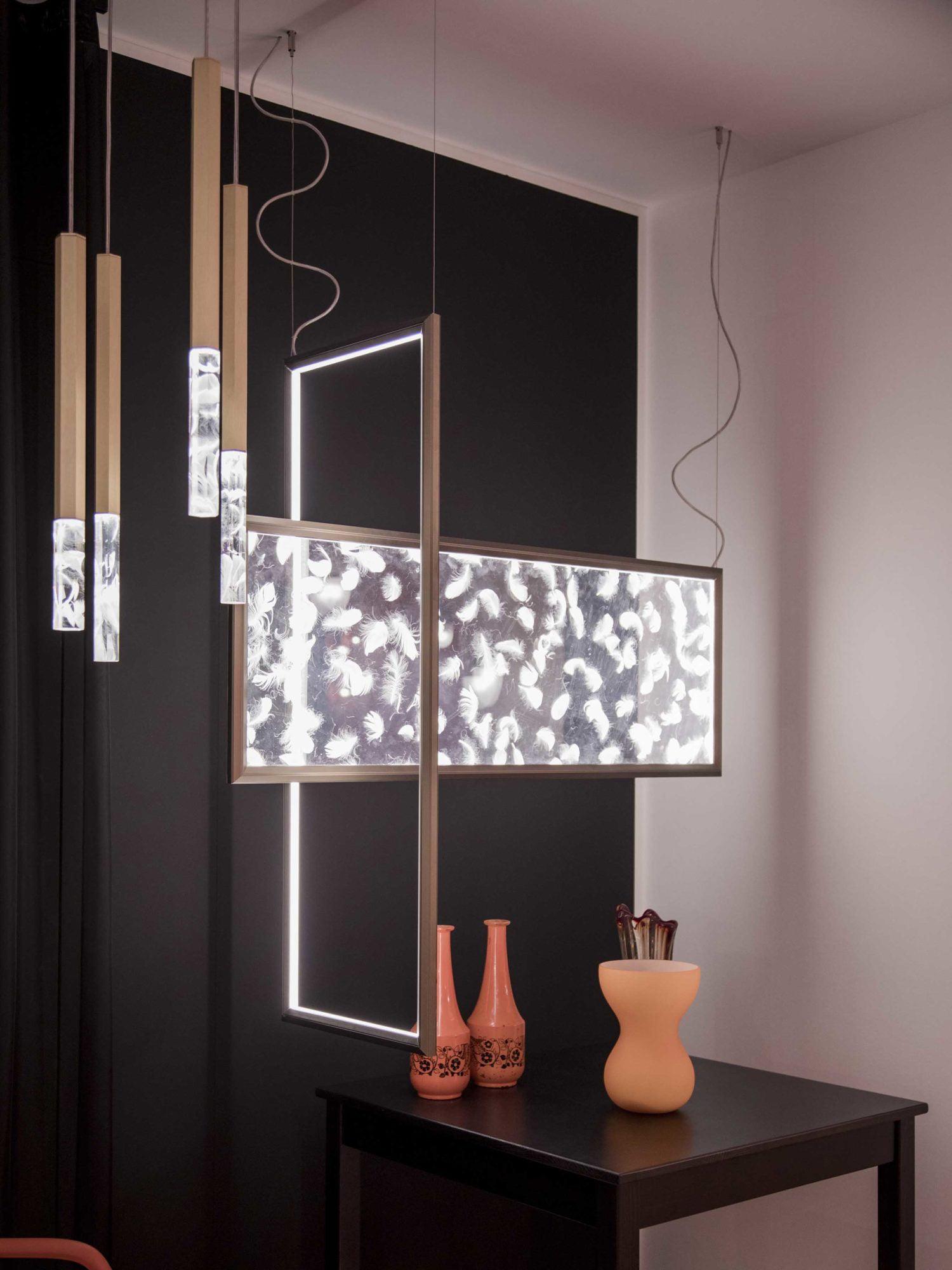 Shine Vertical Plumage Suspension - Lumpaz
